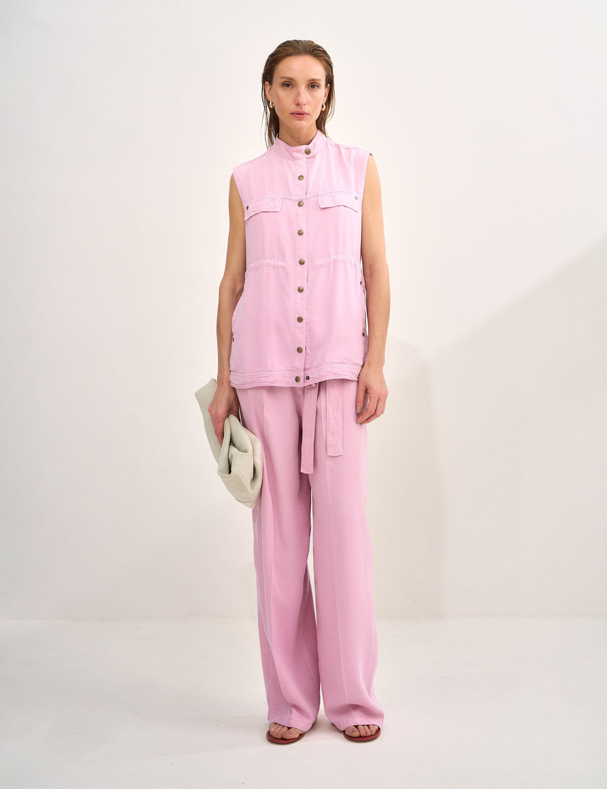 Colete Ava Liocel Rosa