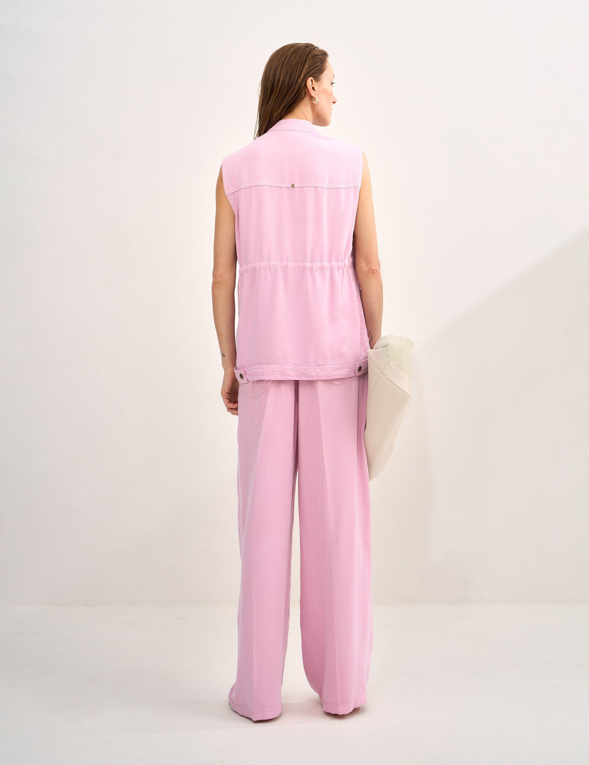 Calça Ava Liocel Rosa
