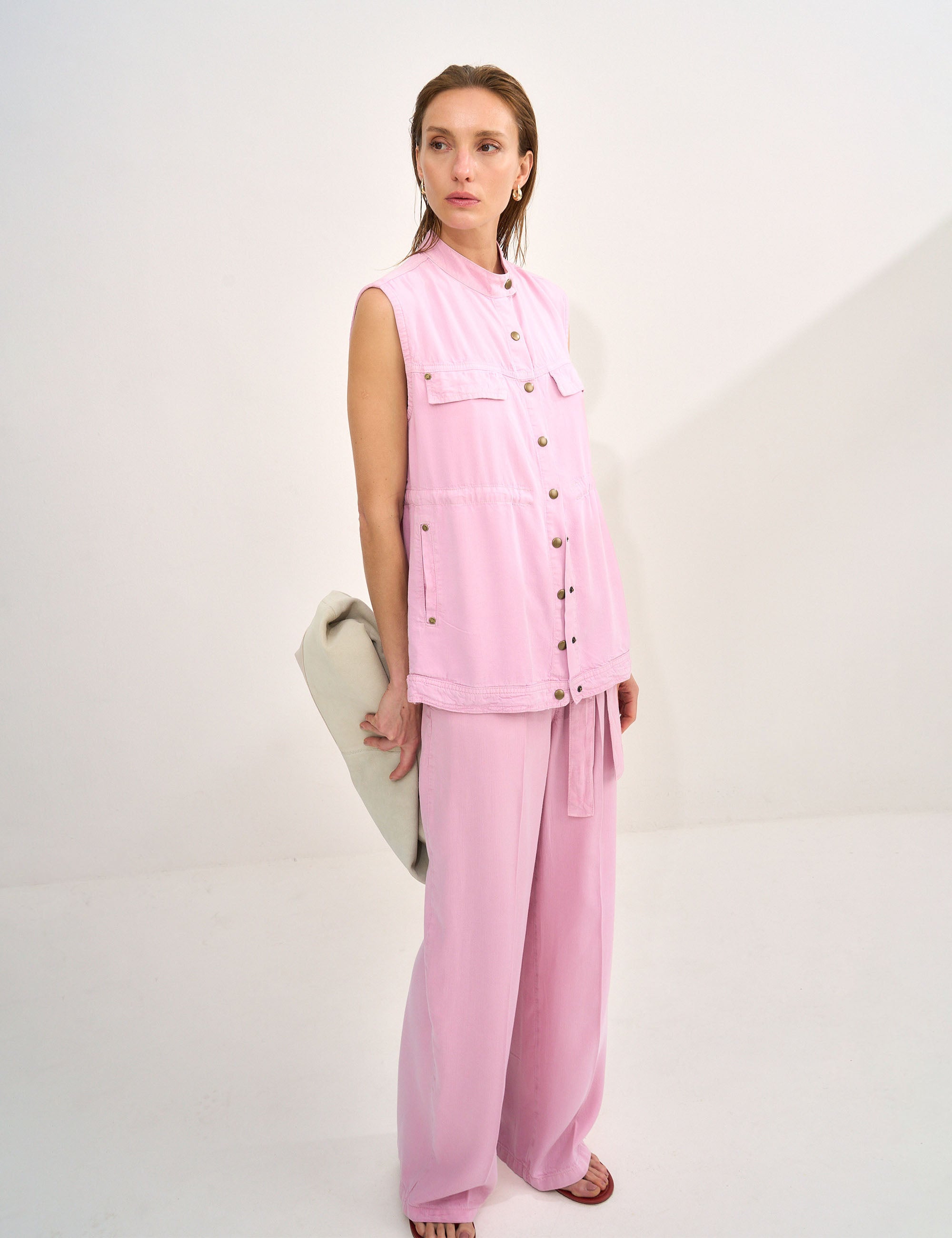 Colete Ava Liocel Rosa