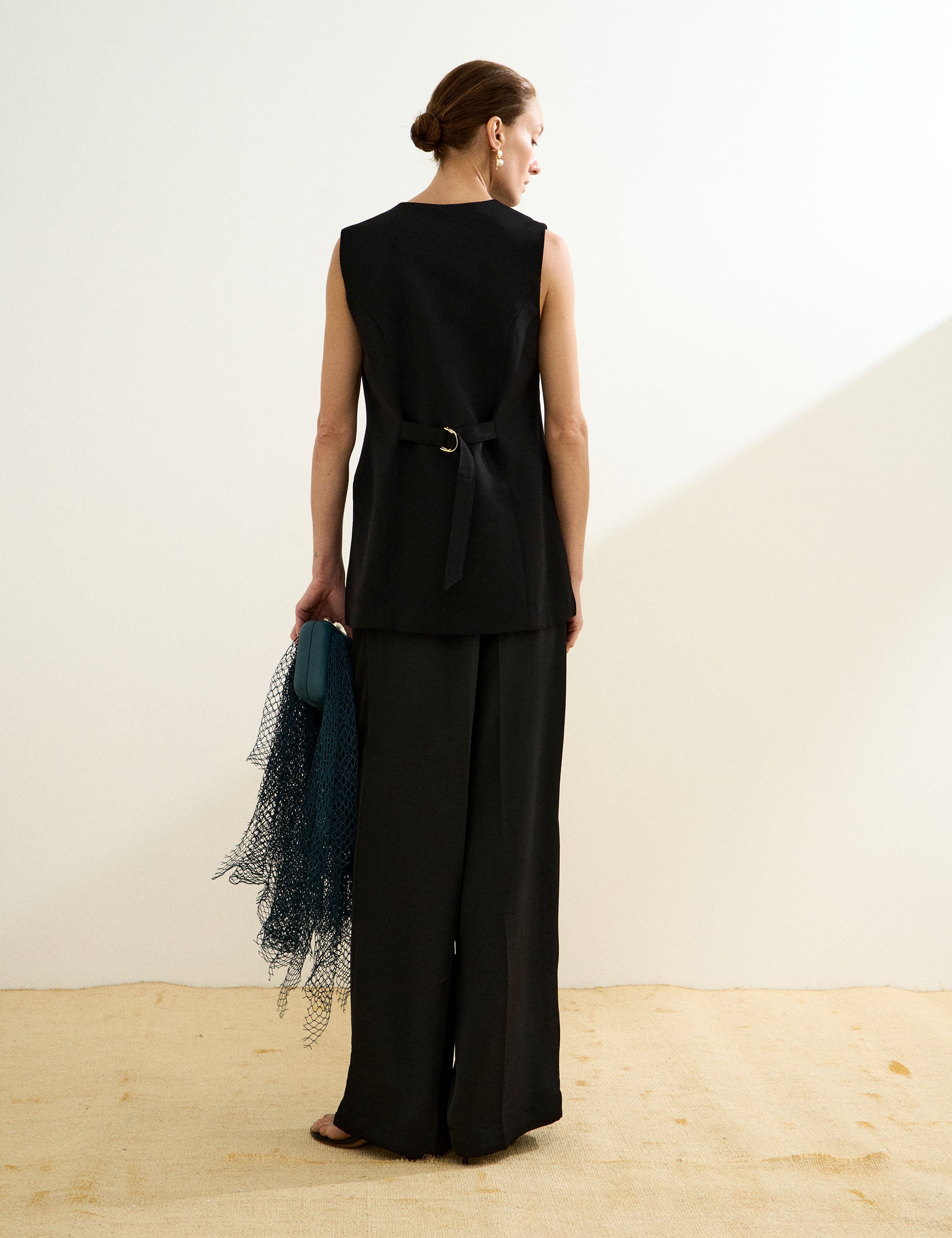 Colete Diana Liocel Preto