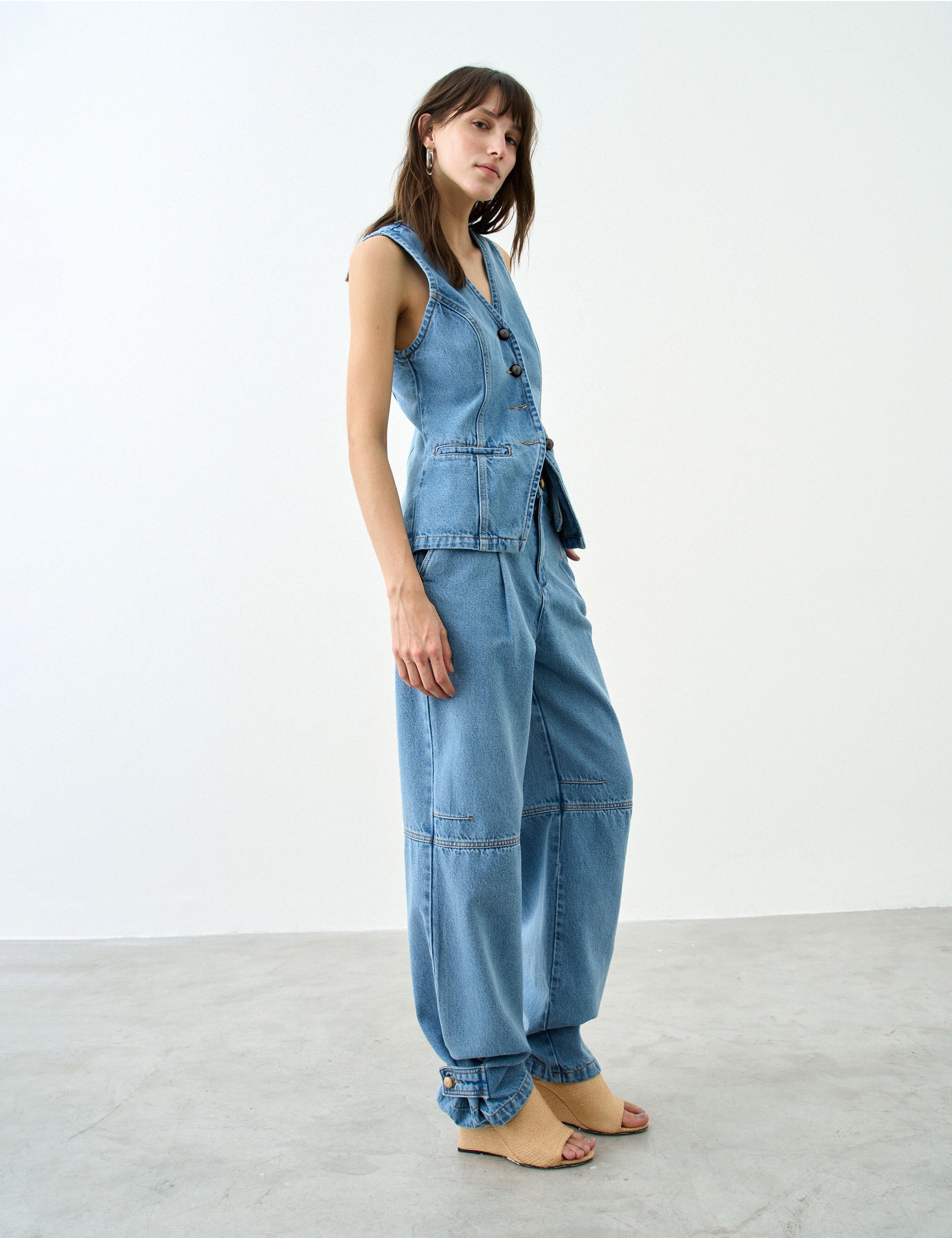 Colete Flavia Denim Jeans