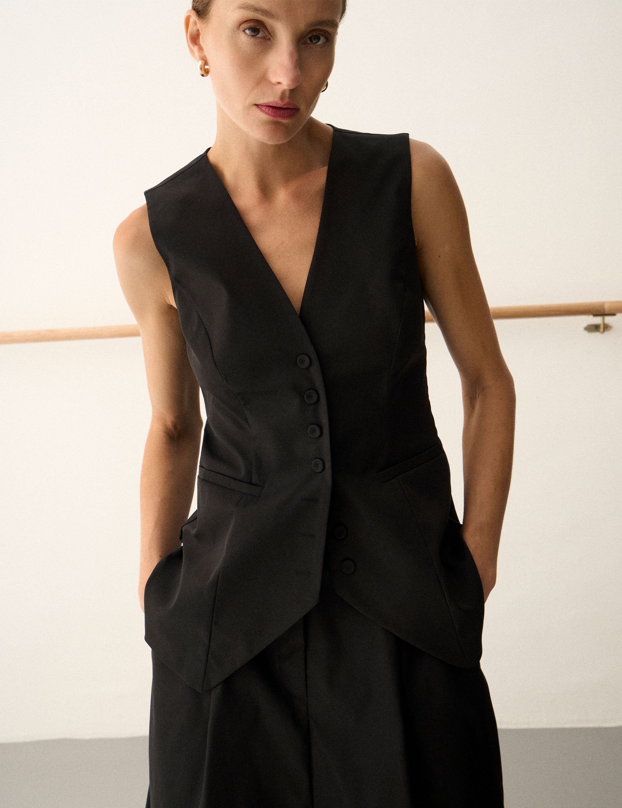 Colete Jenny Sarja Preto