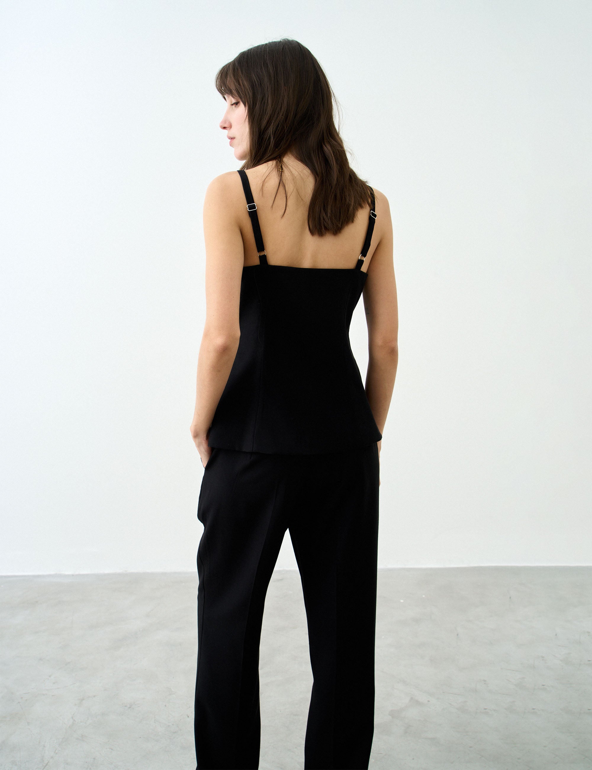 Colete Lia Alfaiataria Preto