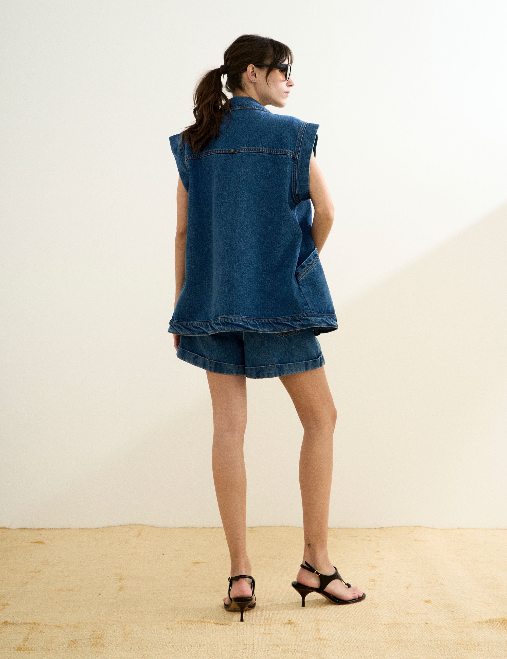 Colete Lucy Denim Jeans