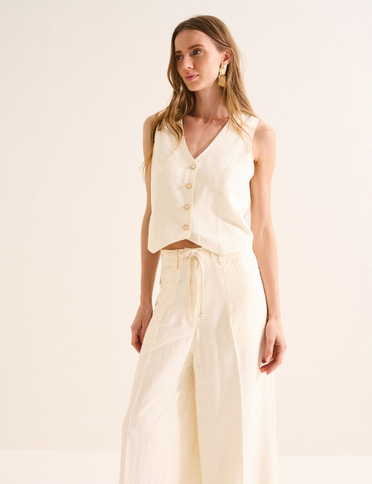 Colete Malia Liocel Off White