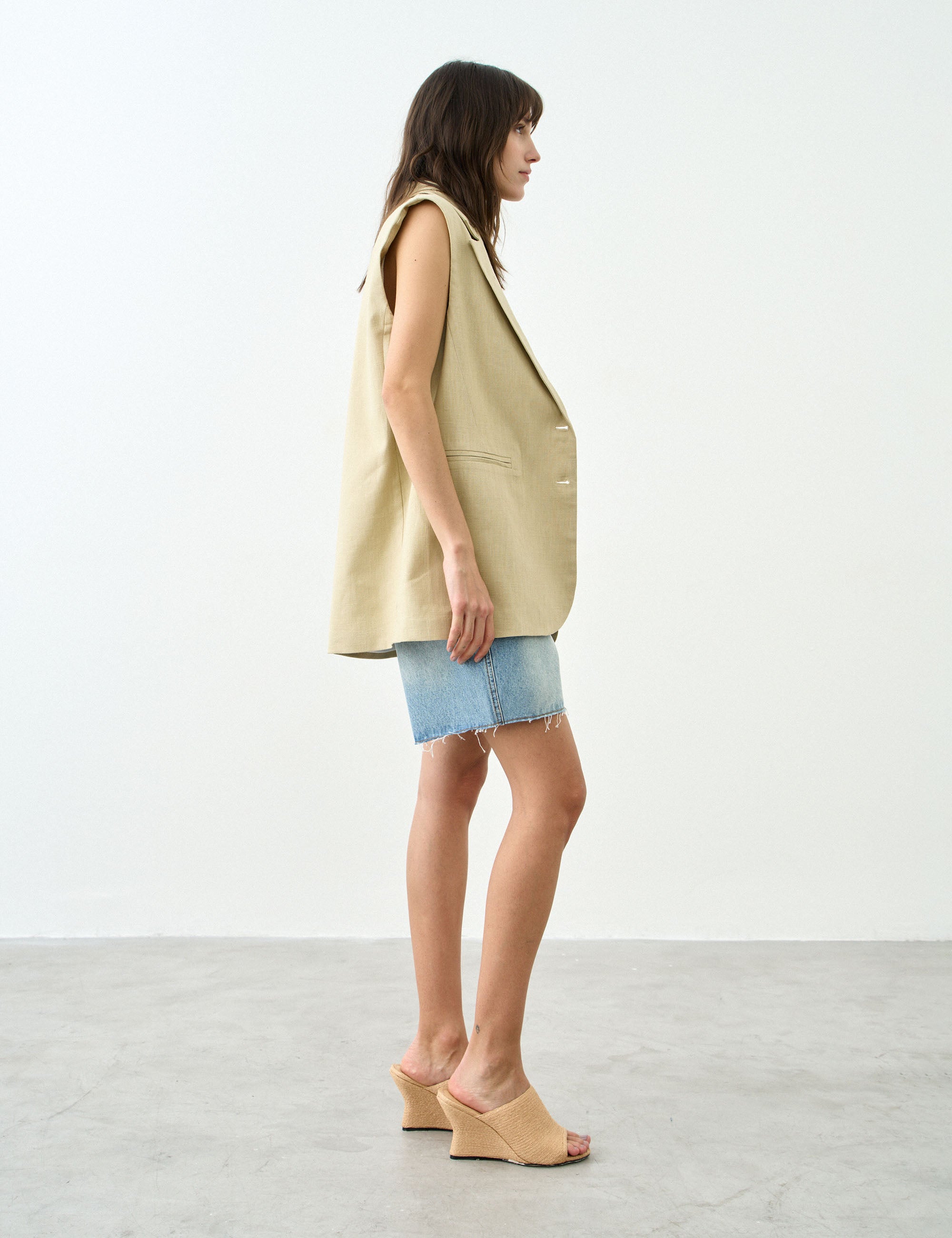 Colete Malibu Rami Areia