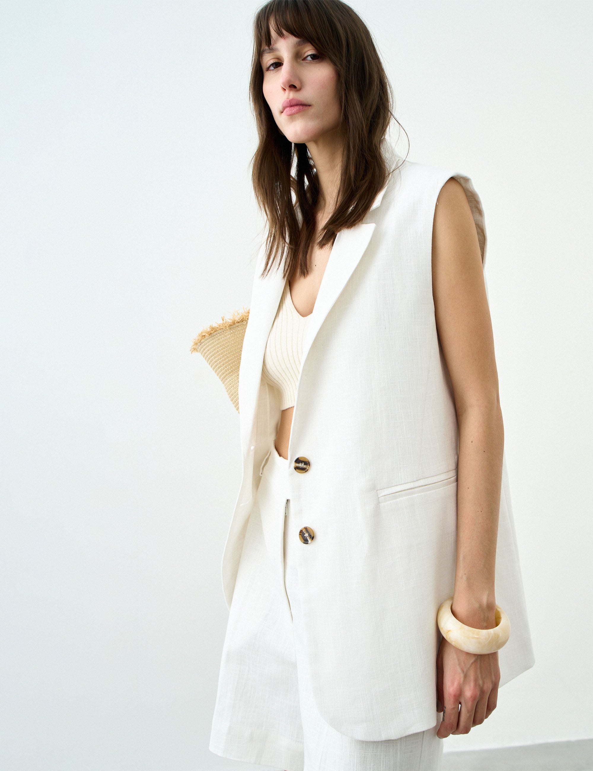 Colete Malibu Rami Off White