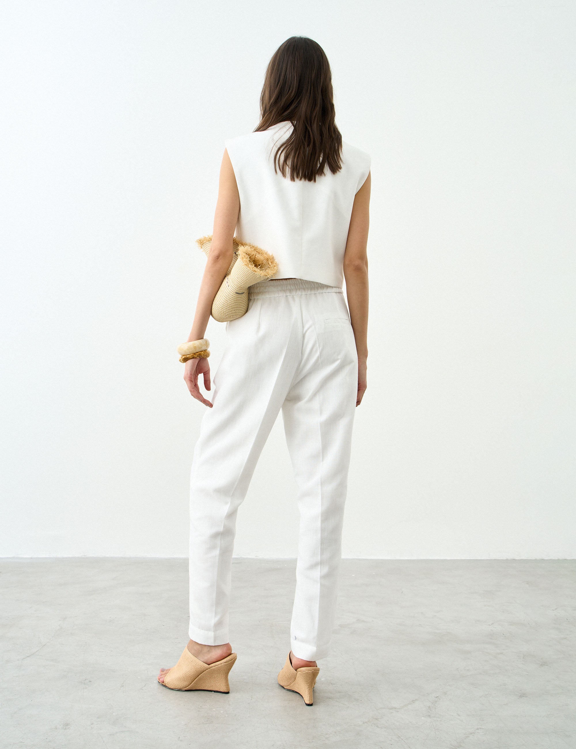 Colete Positano Alfaiataria Off White