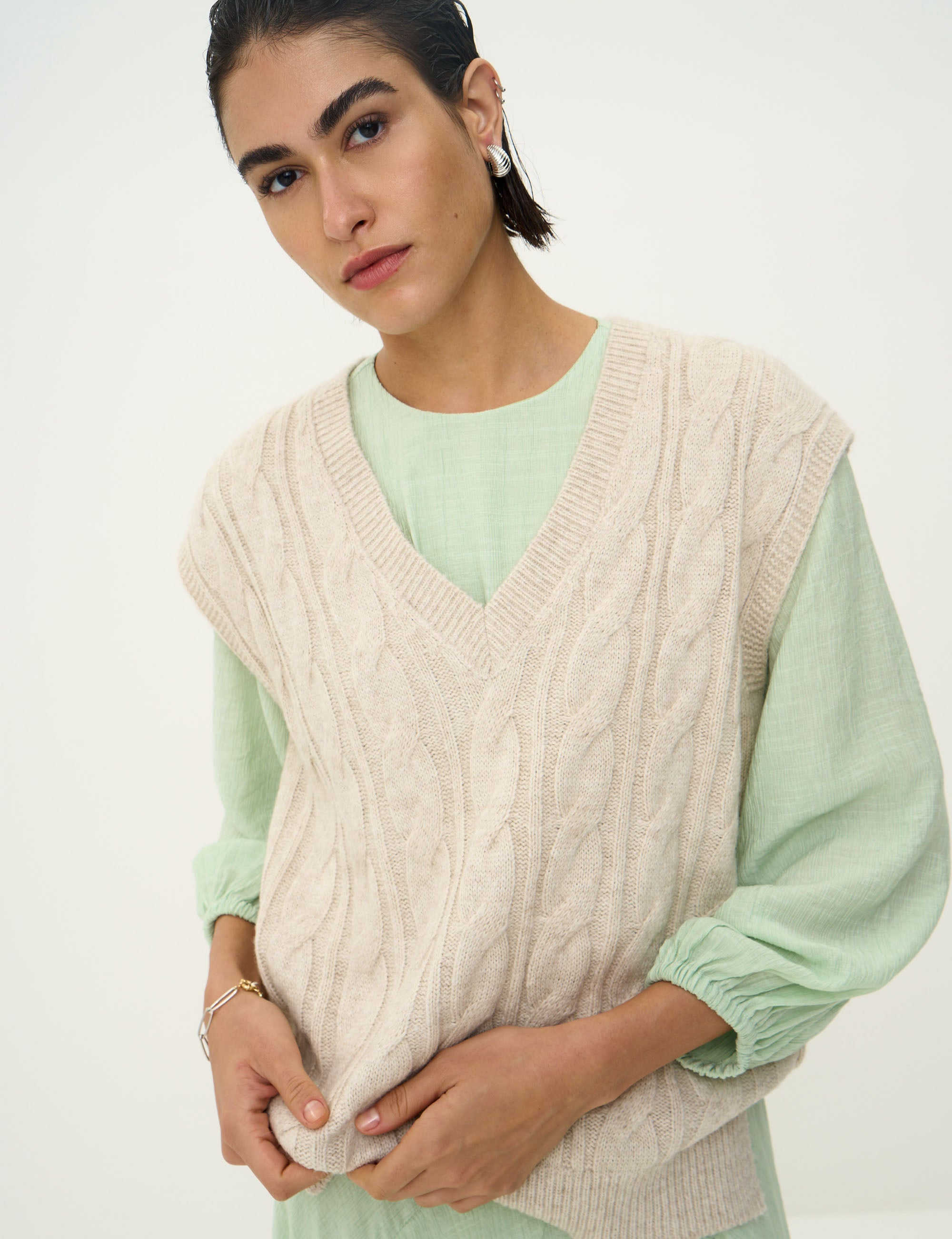 Colete Tricot Papiro