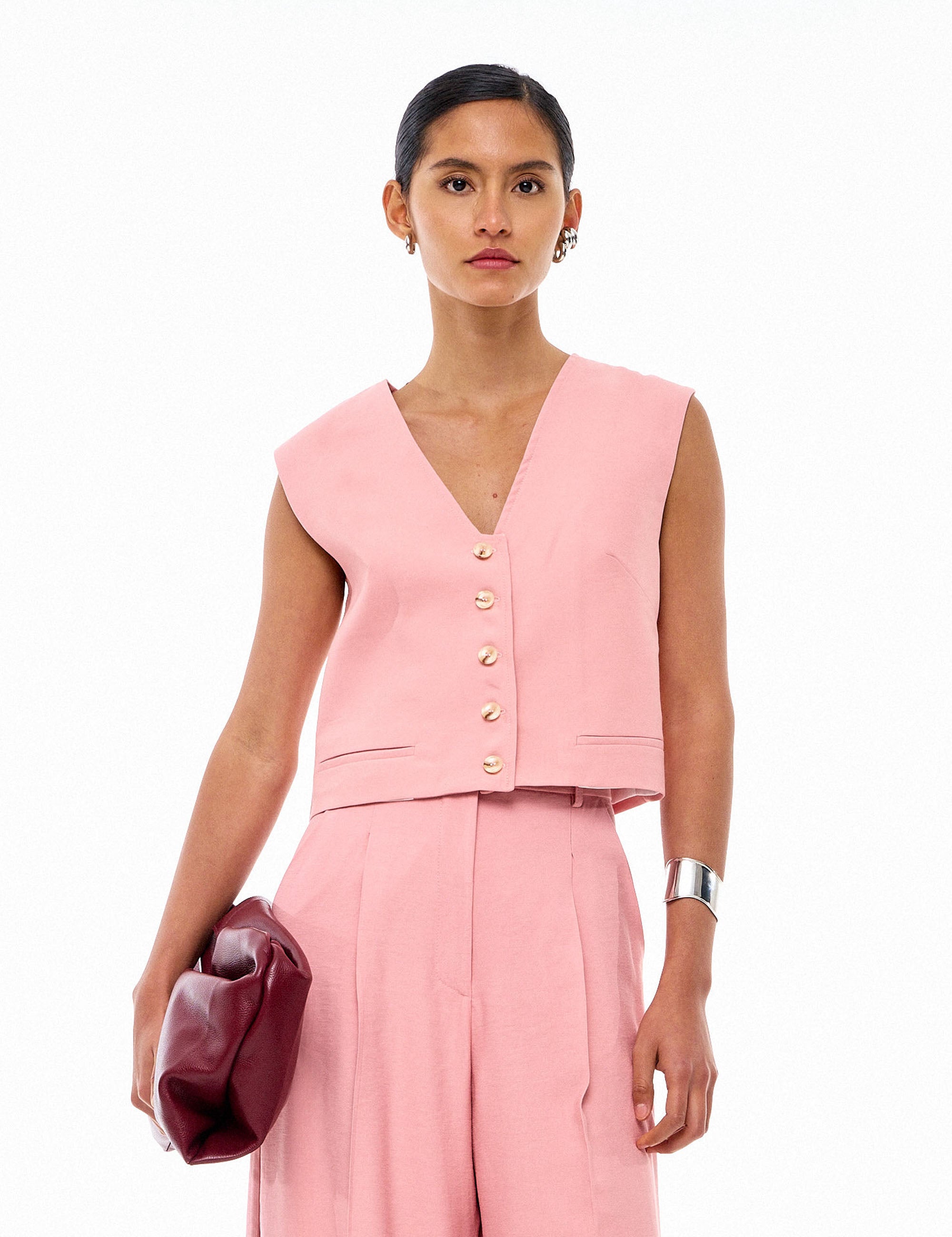 Colete Zoe Liocel Rosa