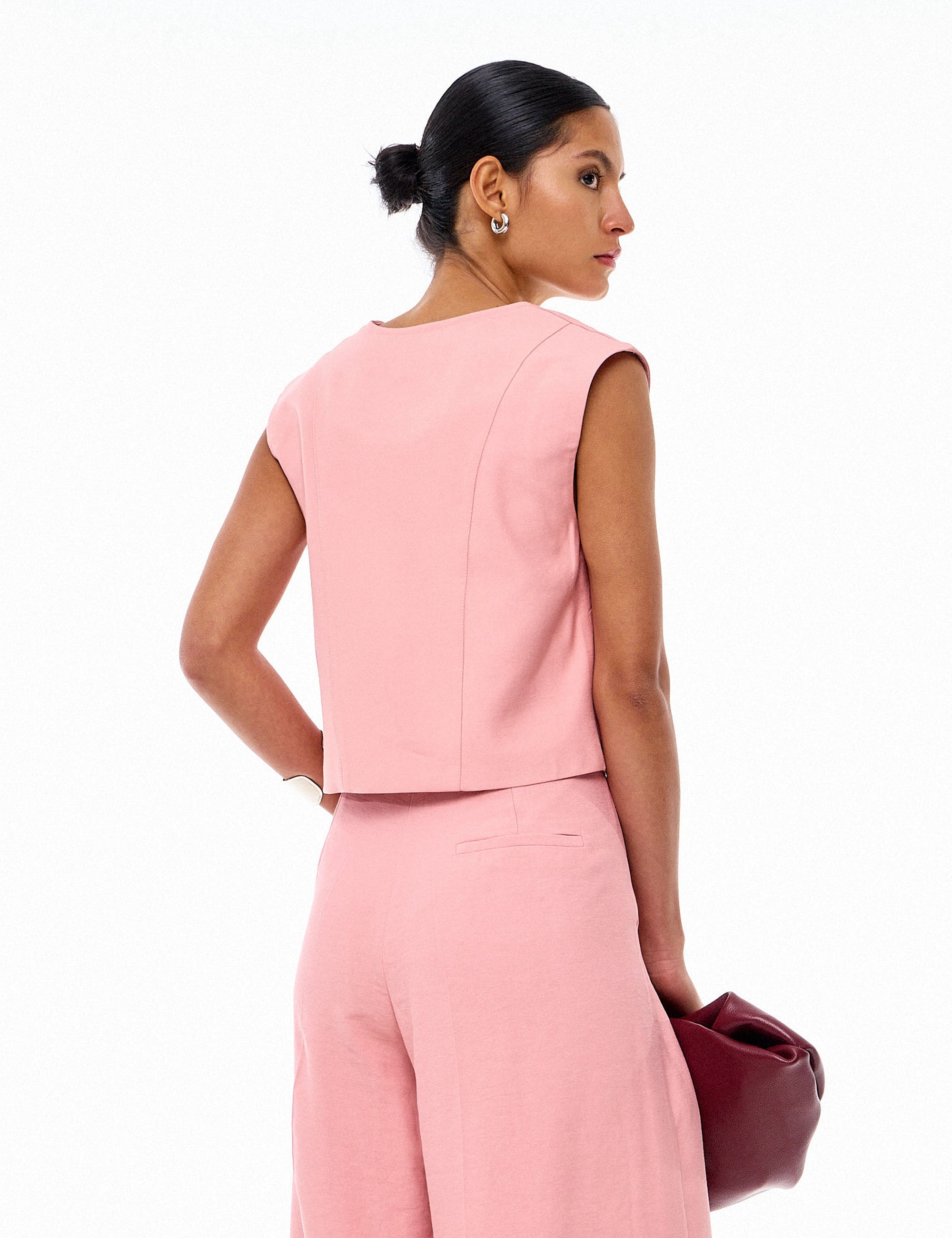 Colete Zoe Liocel Rosa