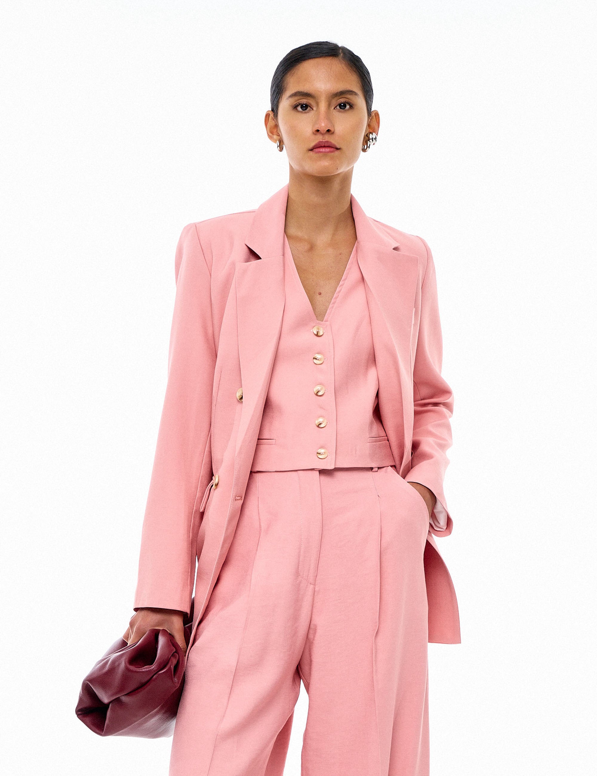 Colete Zoe Liocel Rosa