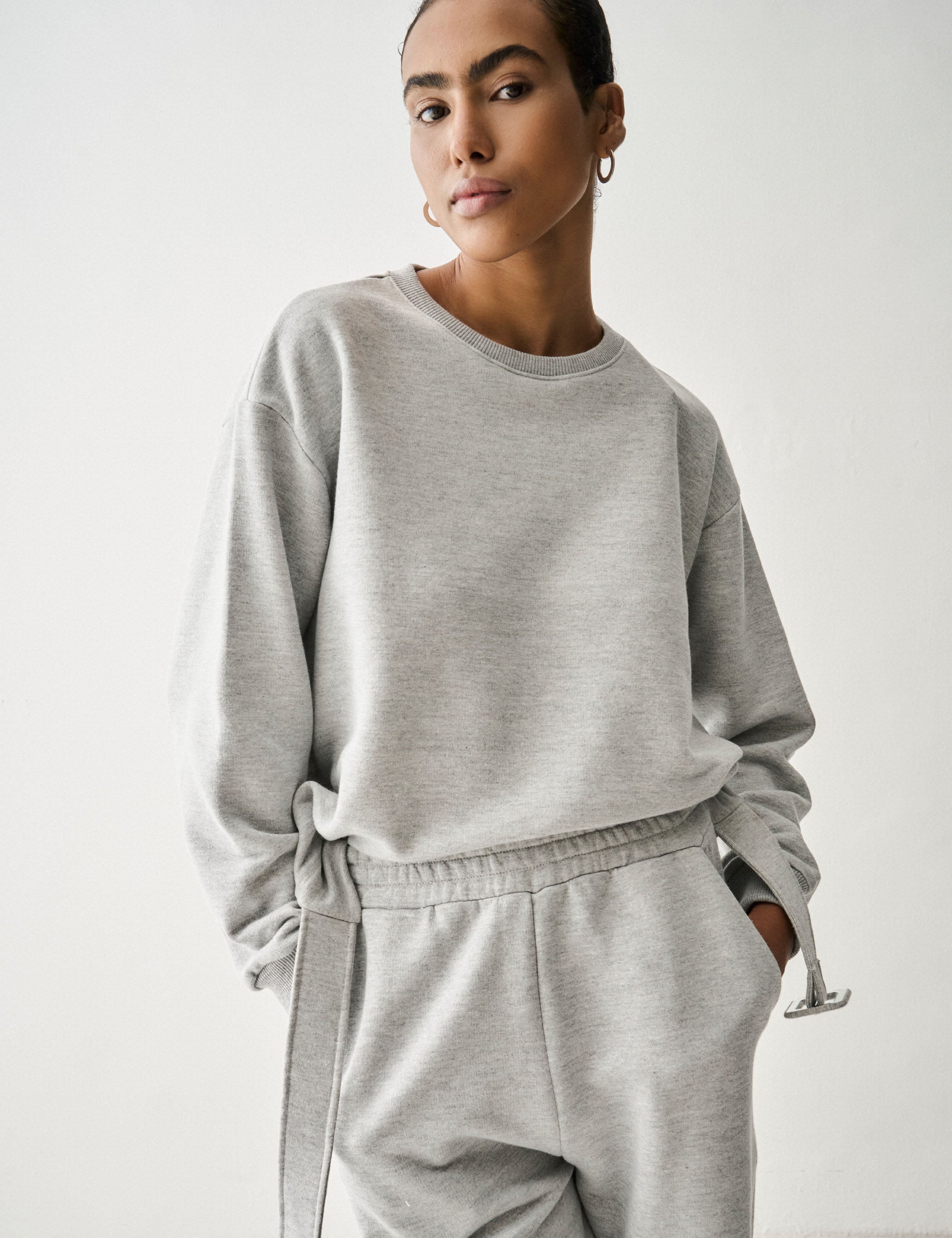 Conjunto Noor Moletom Mescla