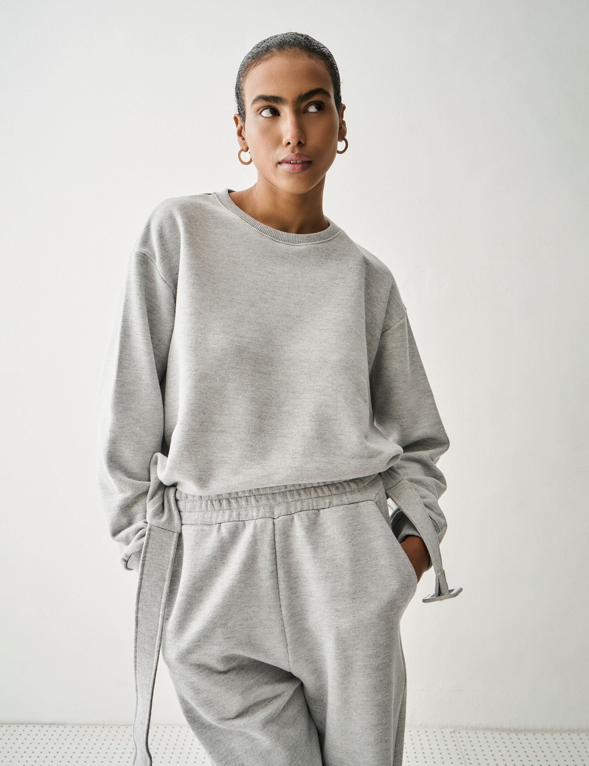 Conjunto Noor Moletom Mescla