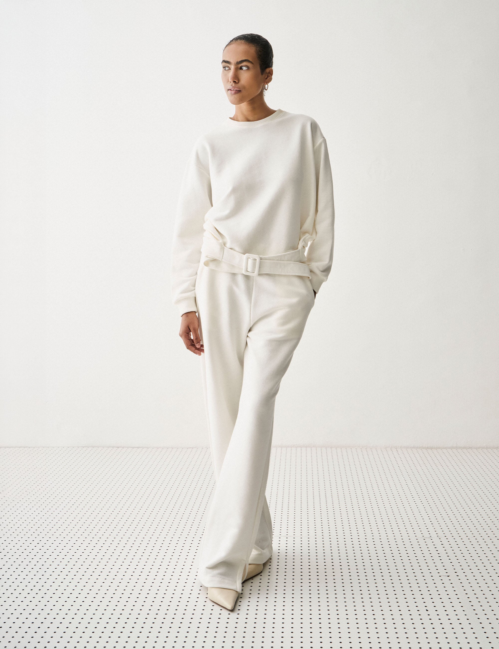 Conjunto Noor Moletom Off White