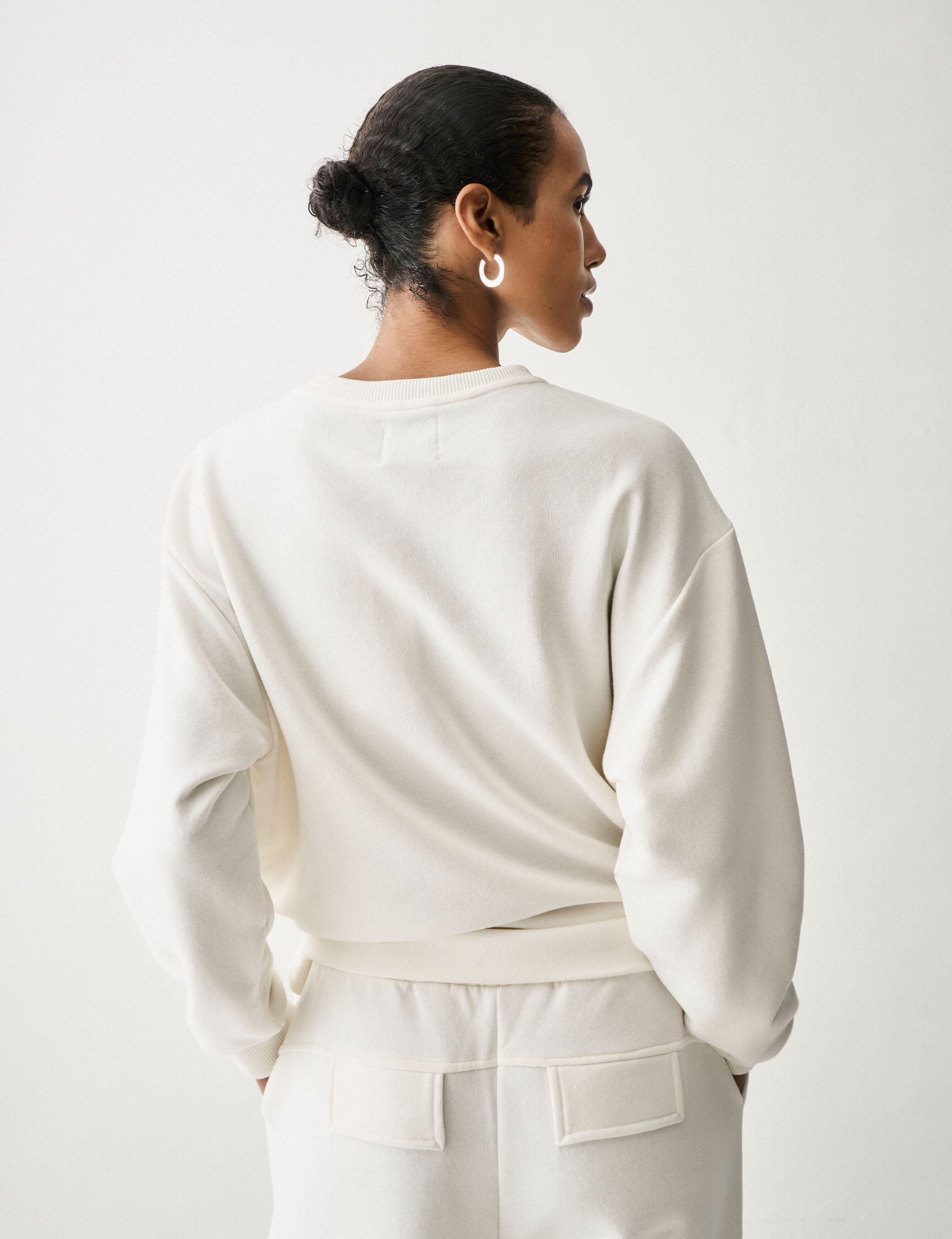Conjunto Noor Moletom Off White