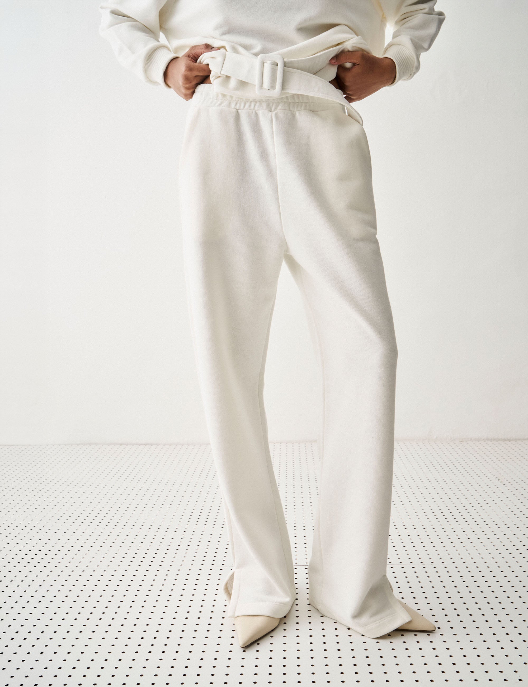 Conjunto Noor Moletom Off White