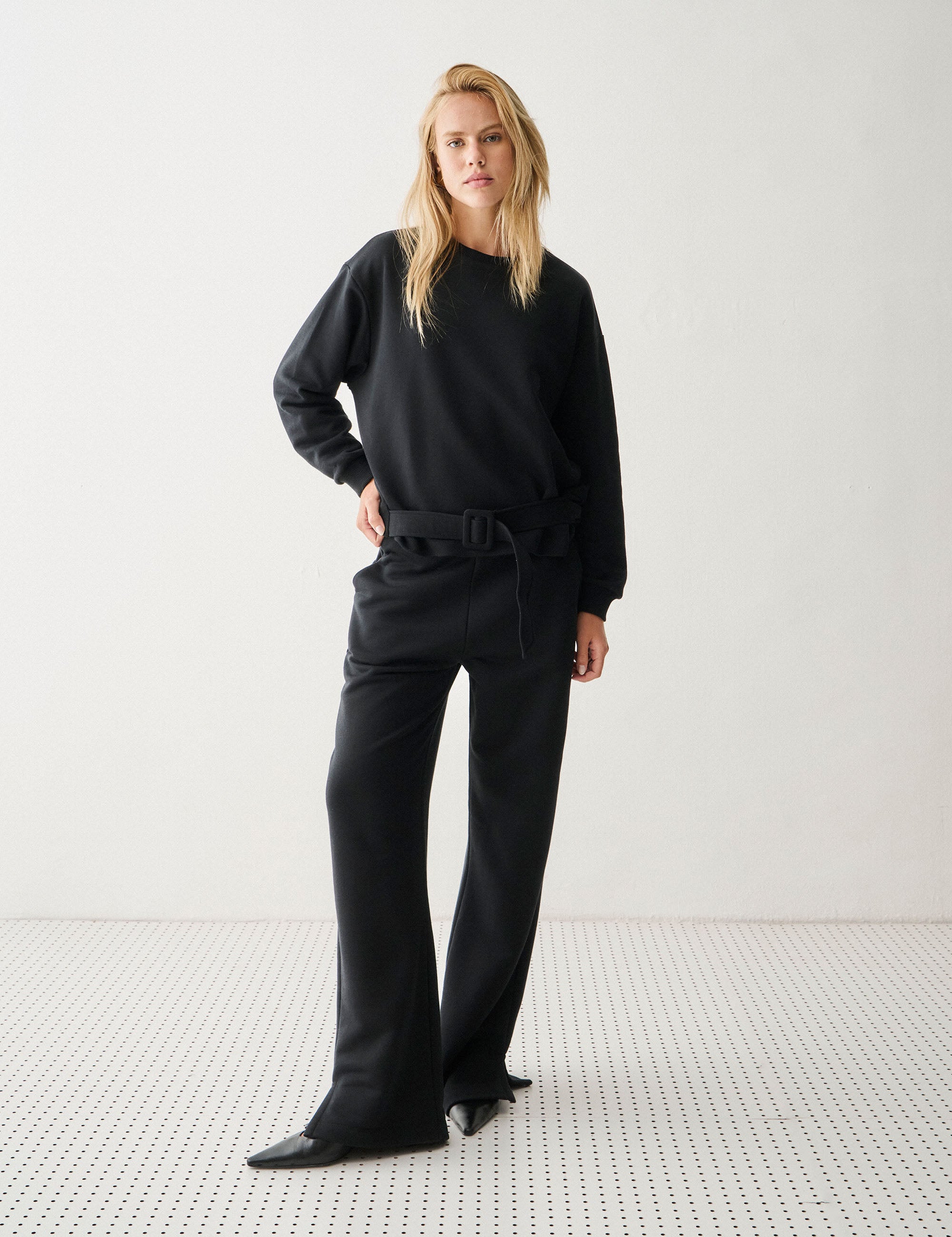 Conjunto Noor Moletom Preto