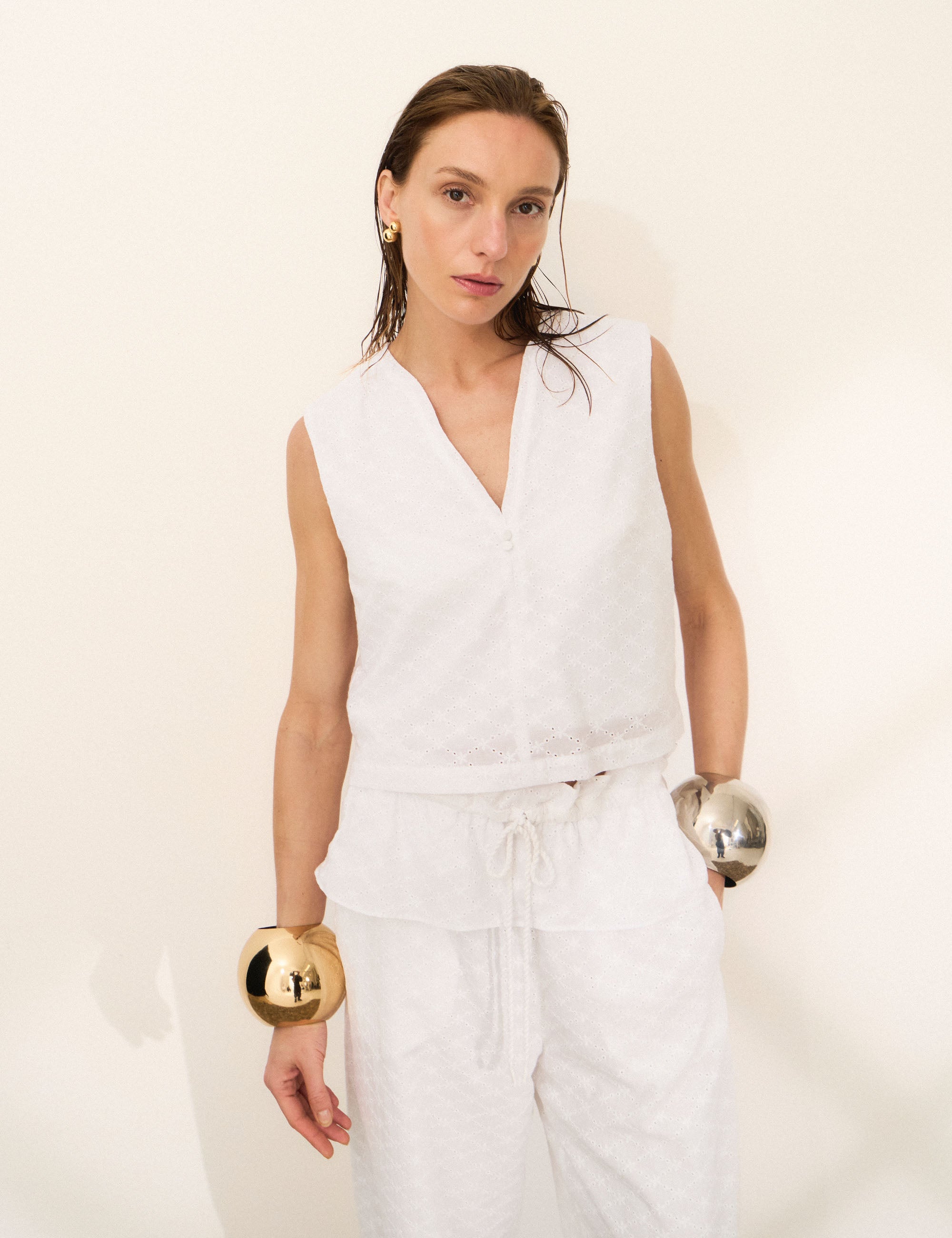 Conjunto Alva Laise Off White