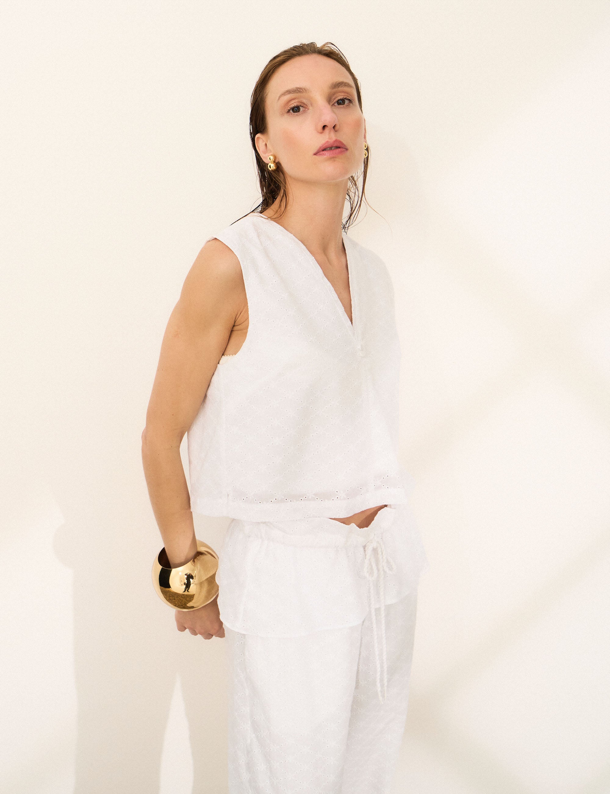 Conjunto Alva Laise Off White