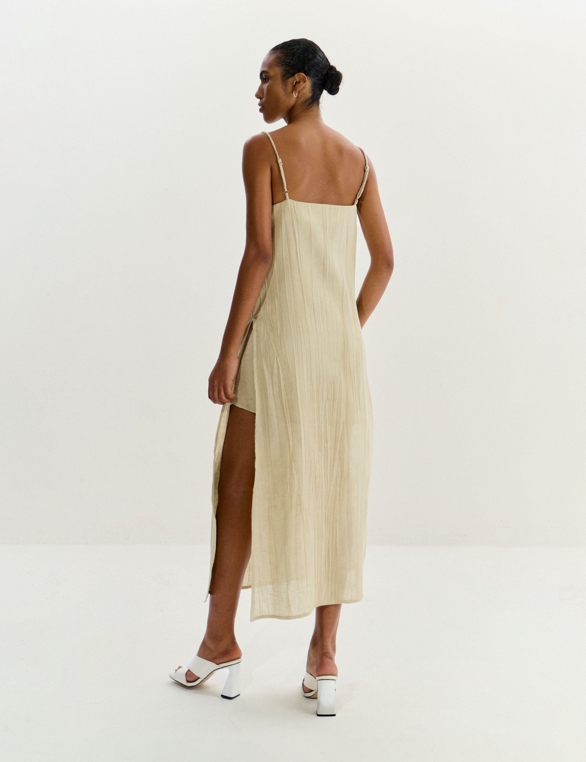 Conjunto Ametista Rustico Bege