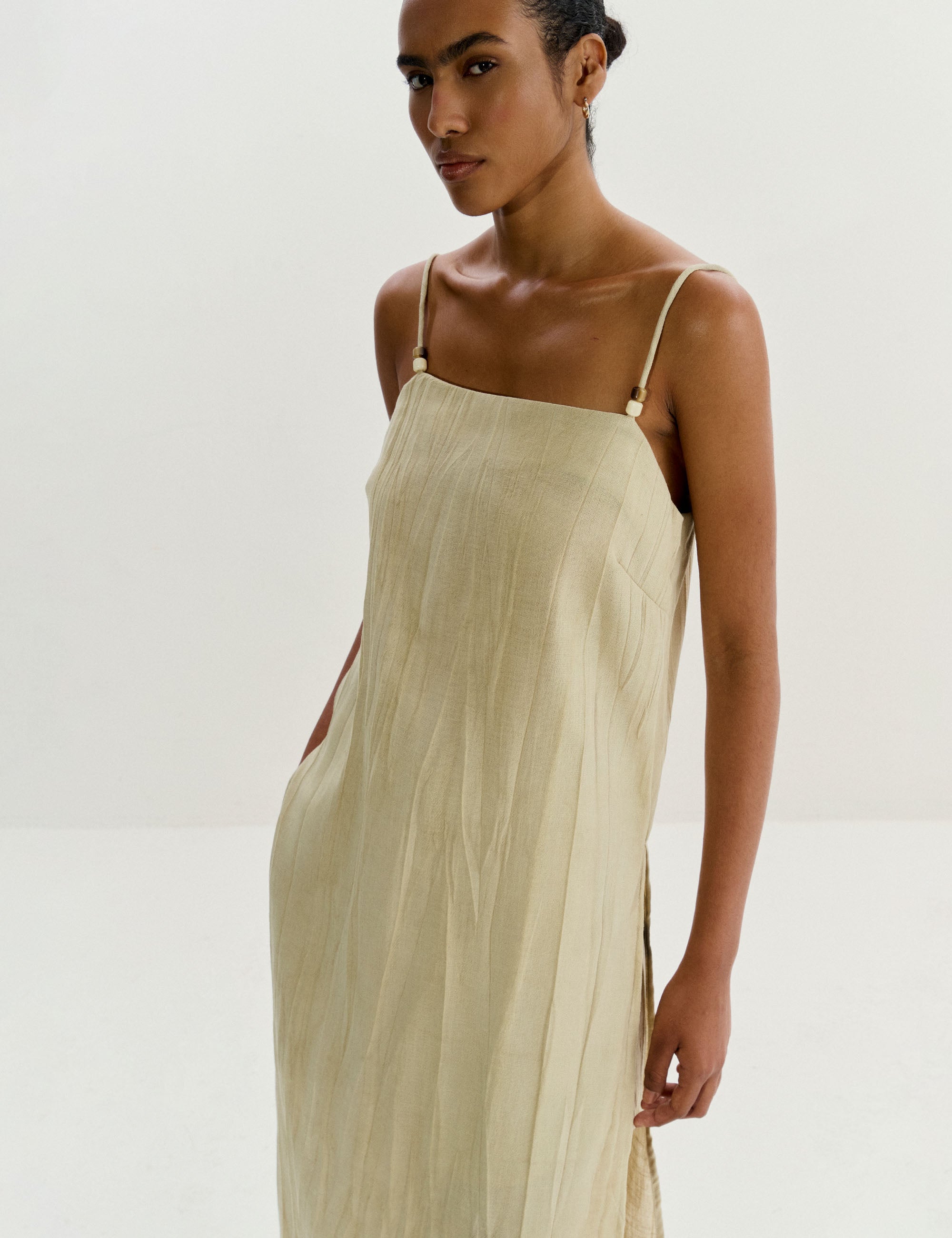 Conjunto Ametista Rustico Bege