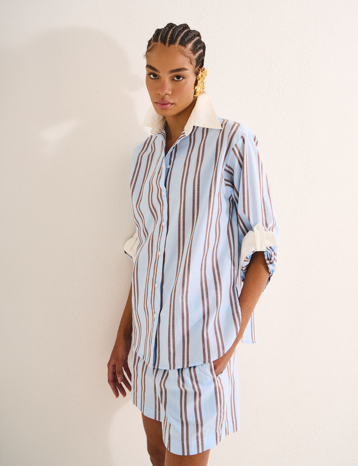 Conjunto Beatrice Listra Azul