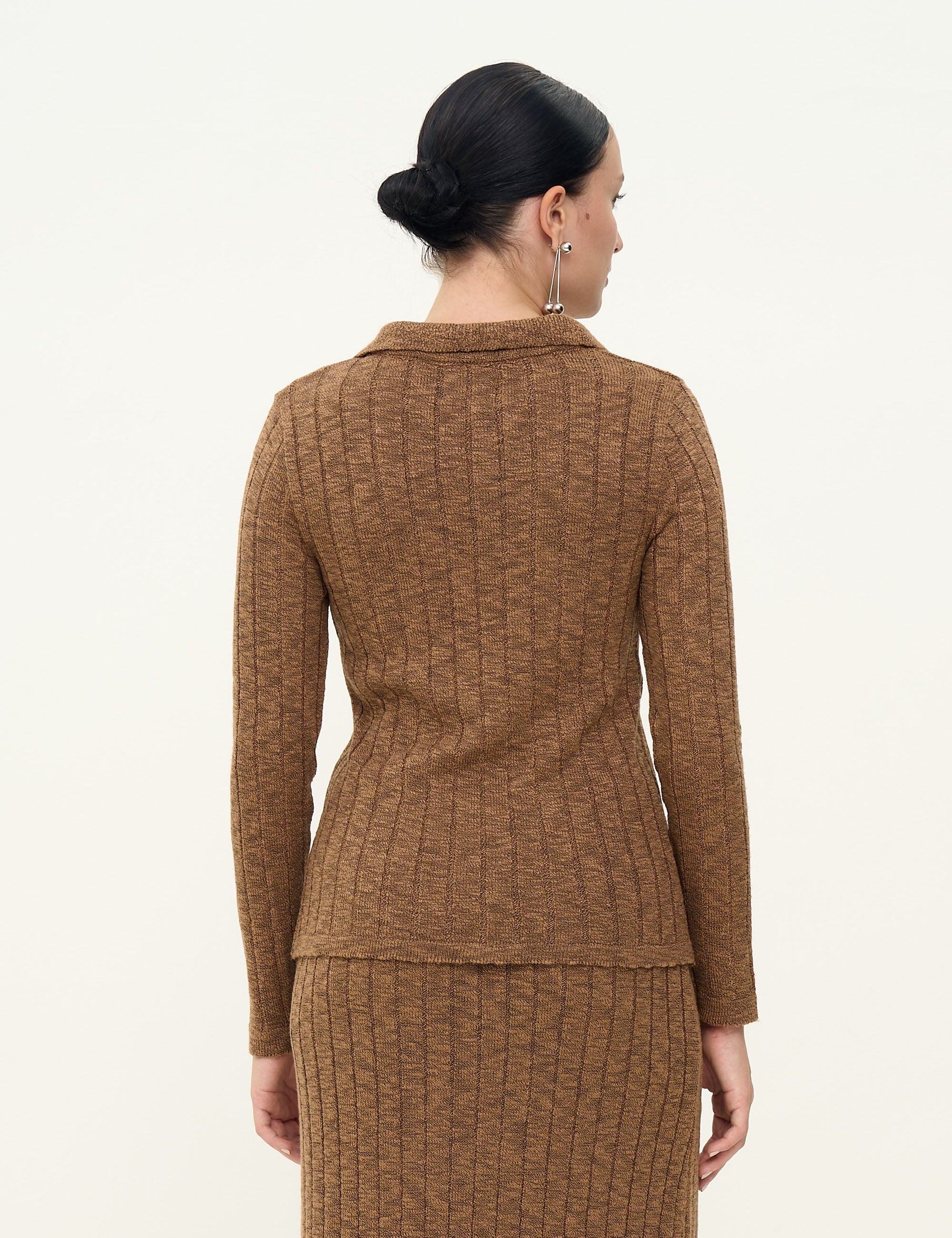 Conjunto Della Tricot Camel