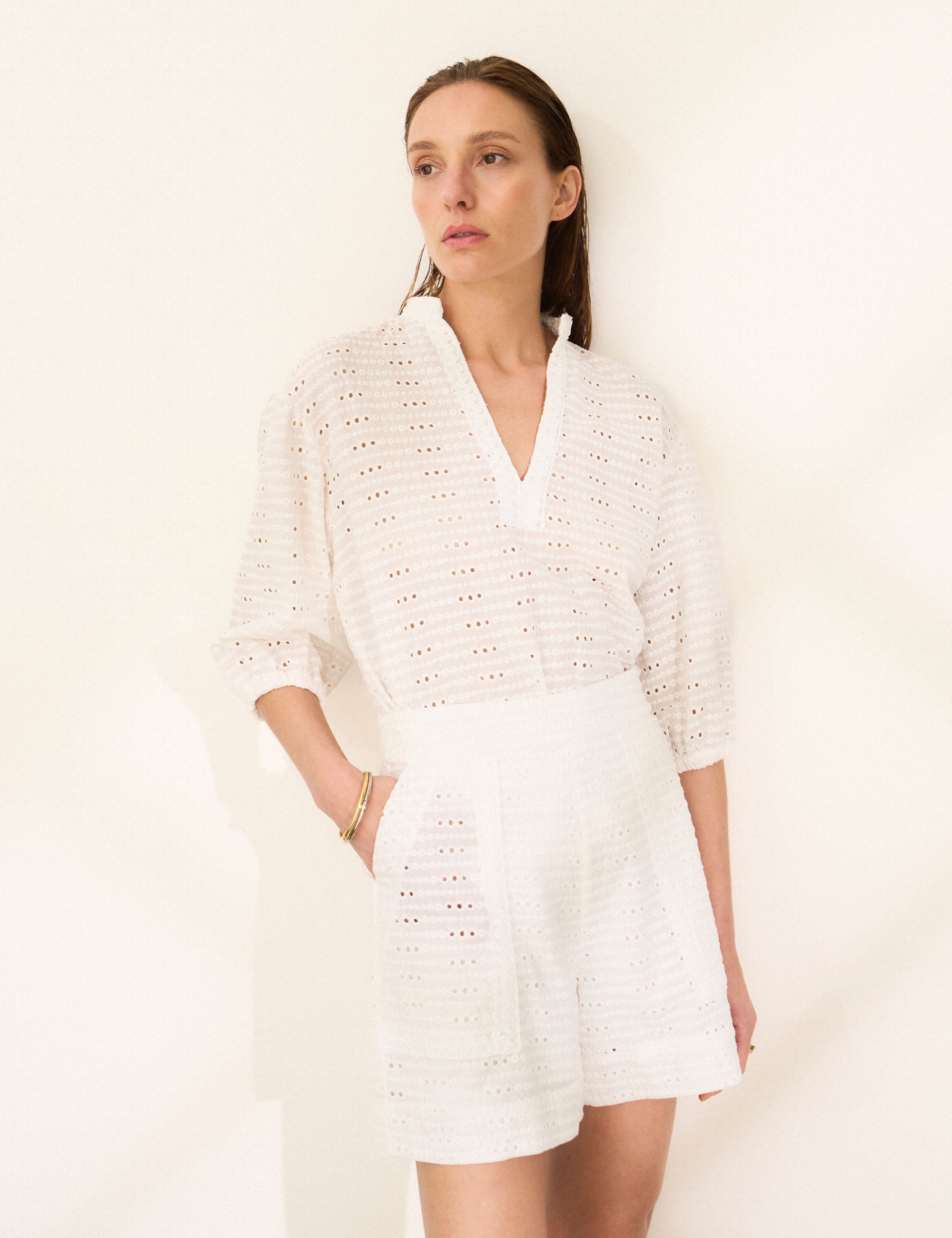 Conjunto Fernanda Laise Off White