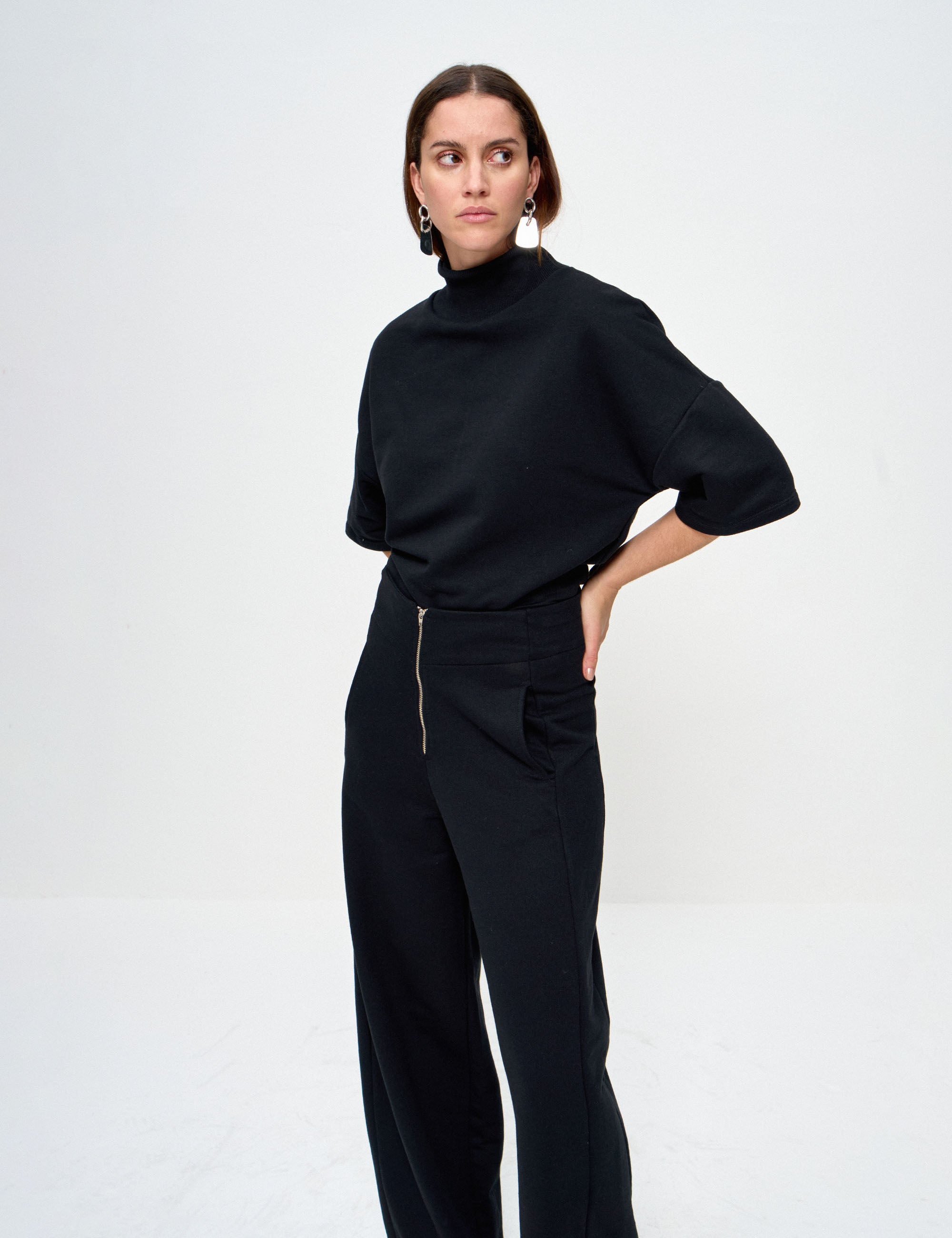 Conjunto Firenze Algodão Preto