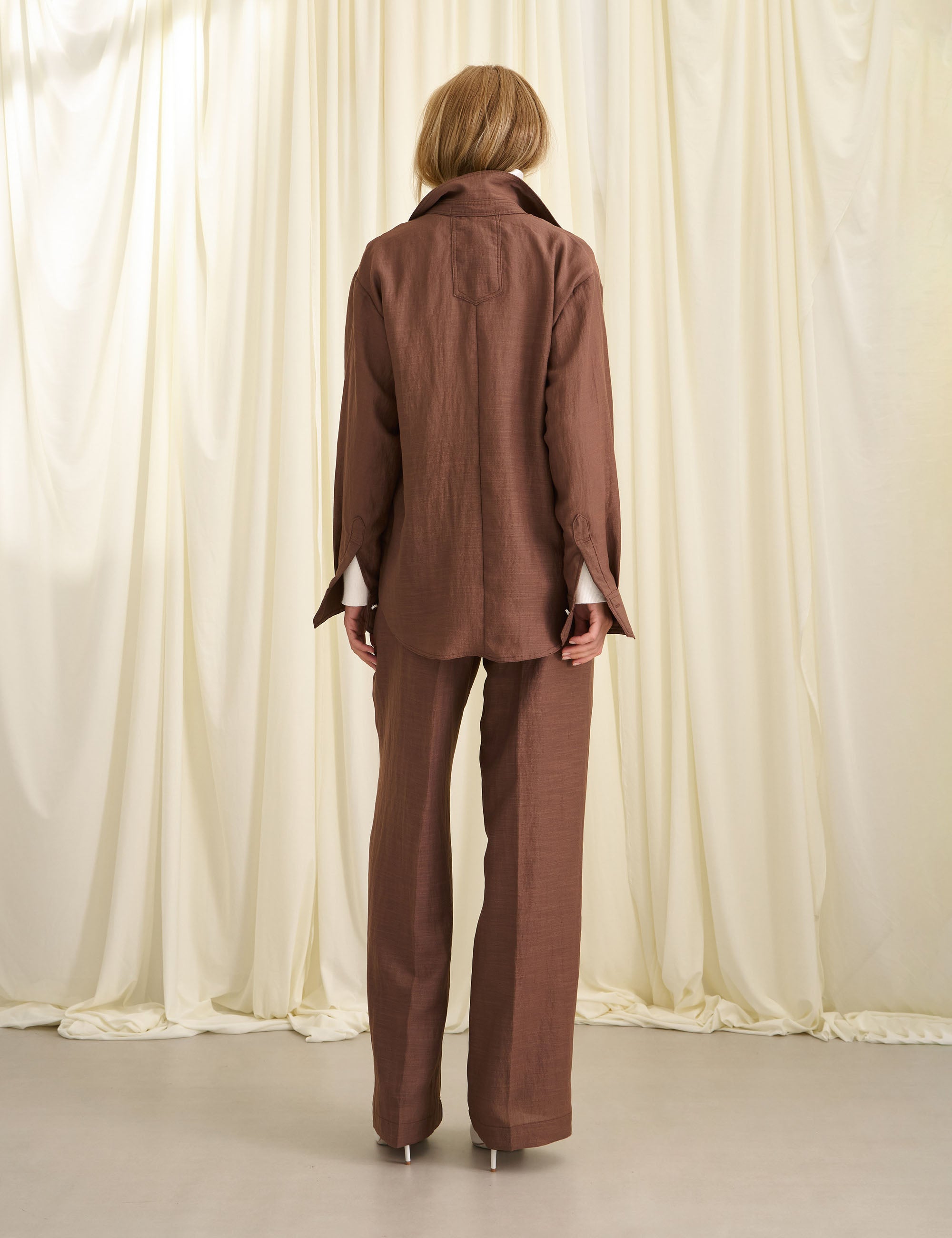 Conjunto Johana Rayon Marrom