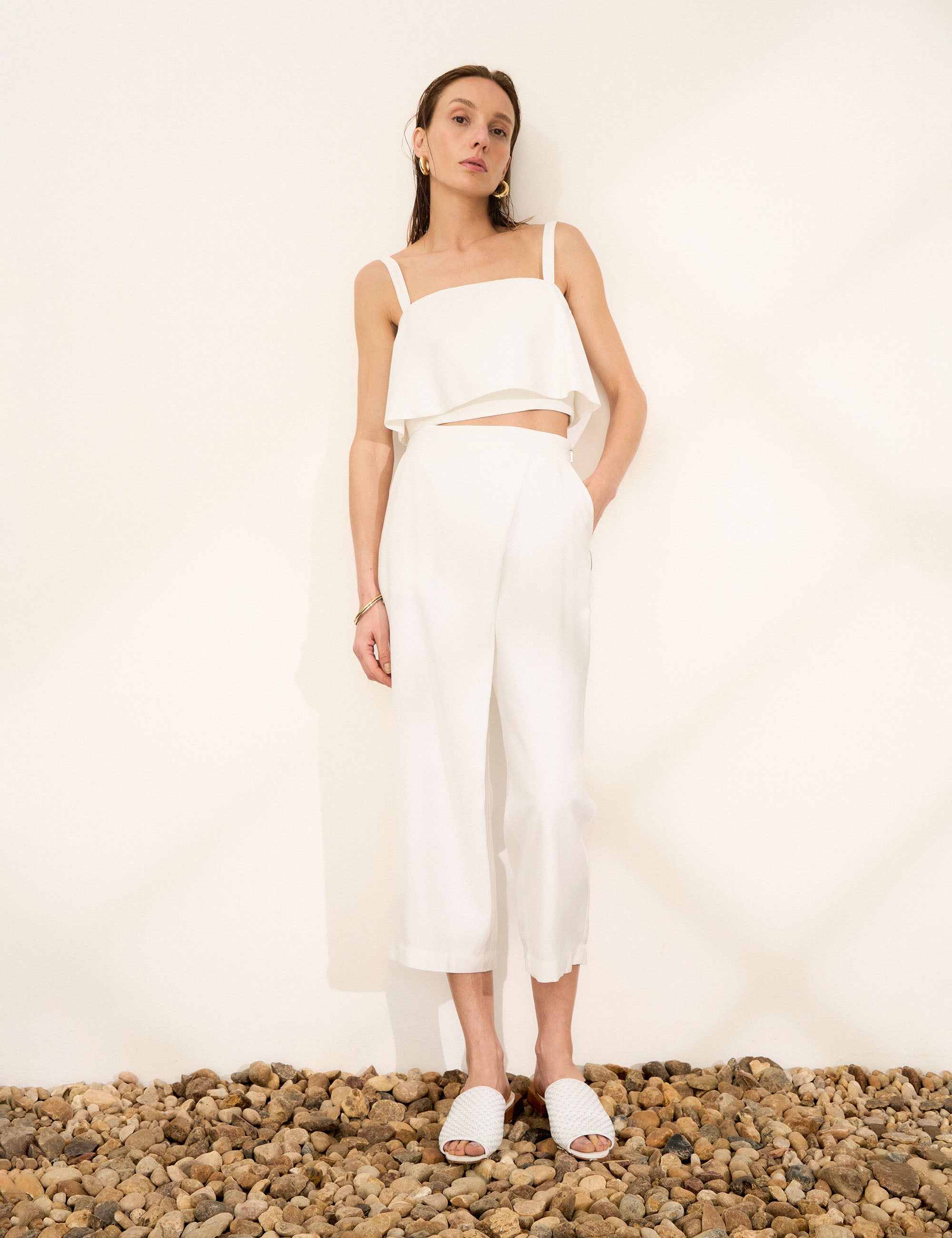 Conjunto Livia Alfaiataria Off White