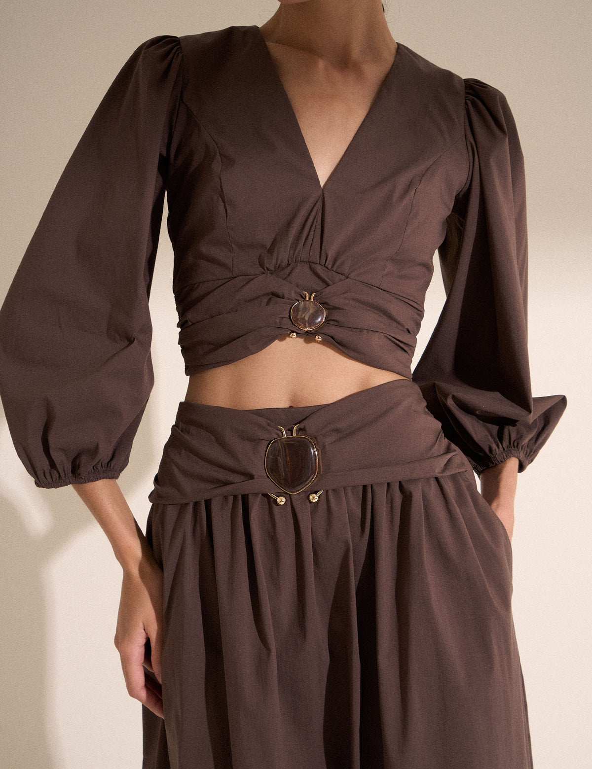 Conjunto Mallorca Confort Marrom
