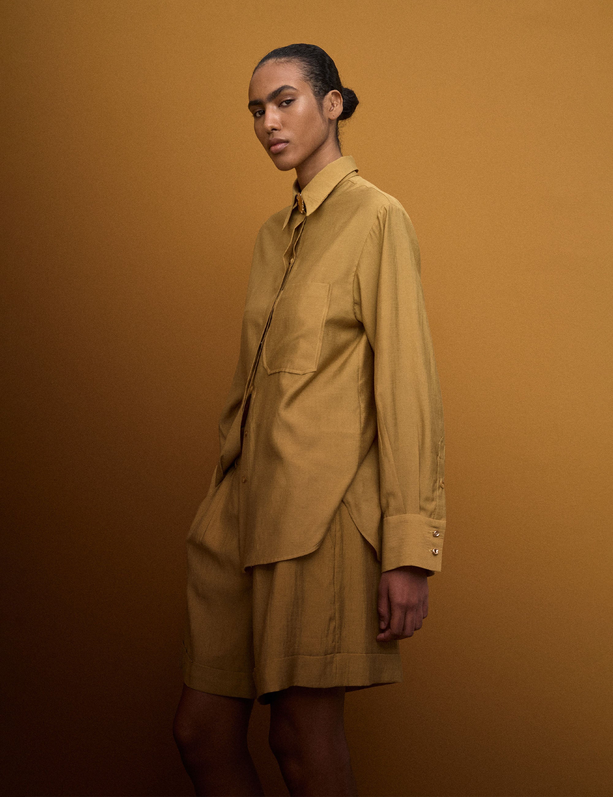 Conjunto Silvia Natural Oliva