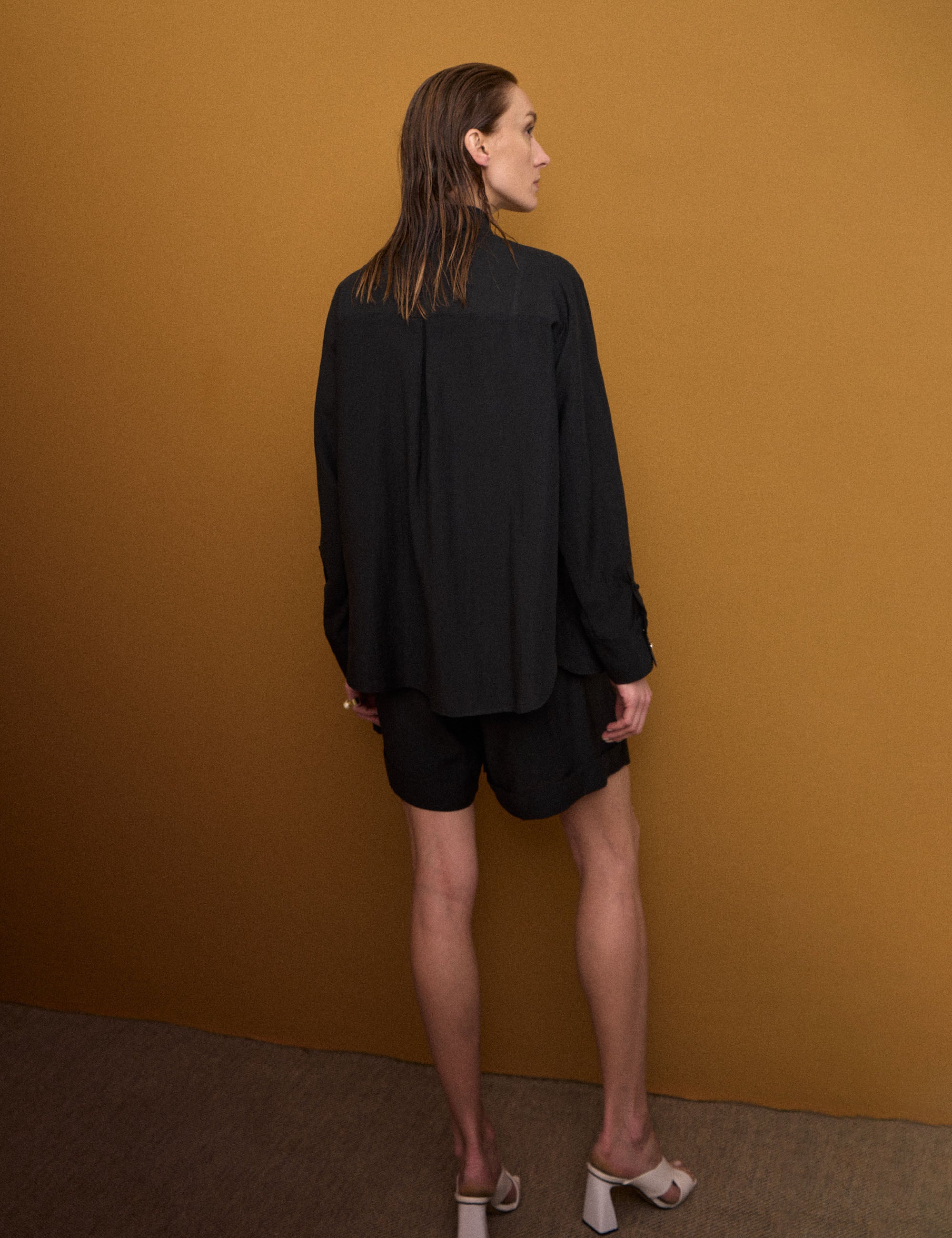 Conjunto Silvia Natural Preto