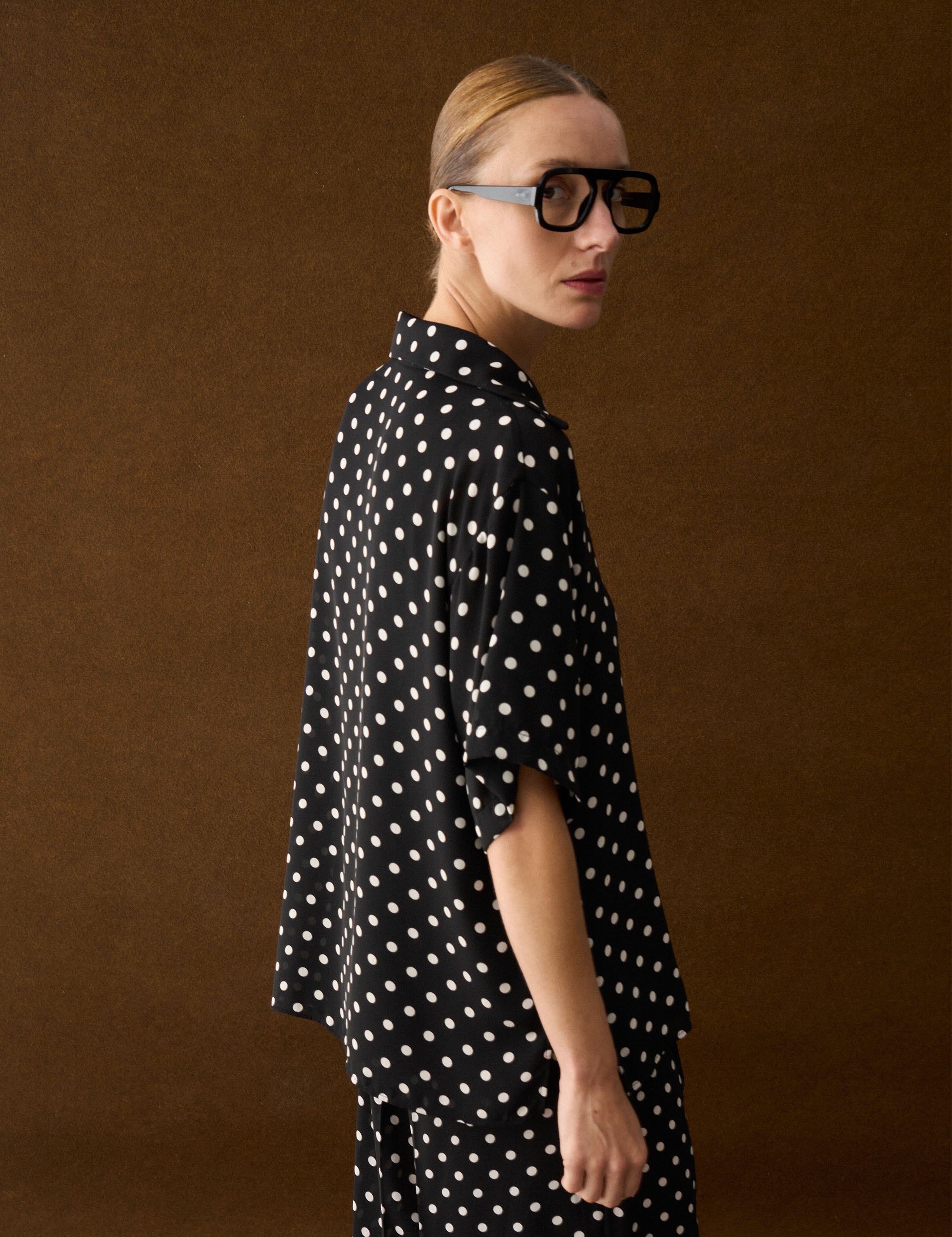 Conjunto Sofia Poá Preto