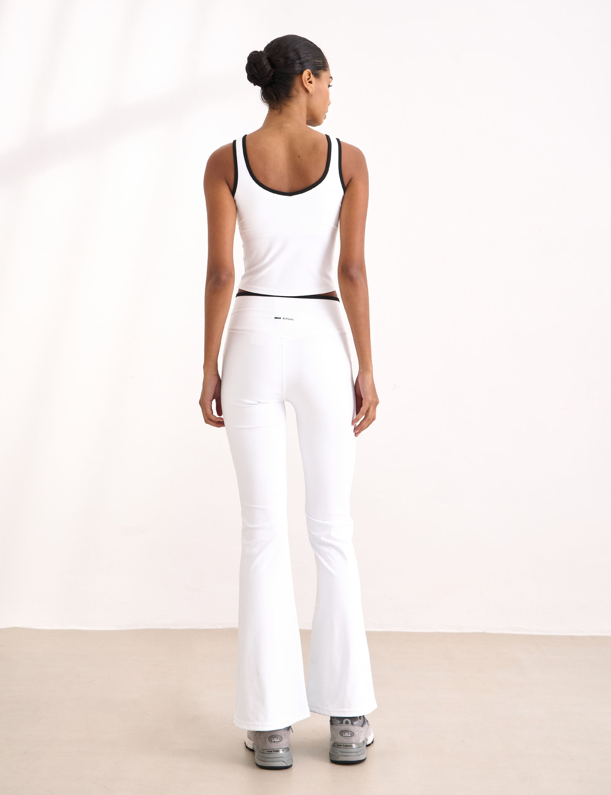 Conjunto Wellness Malha Branco