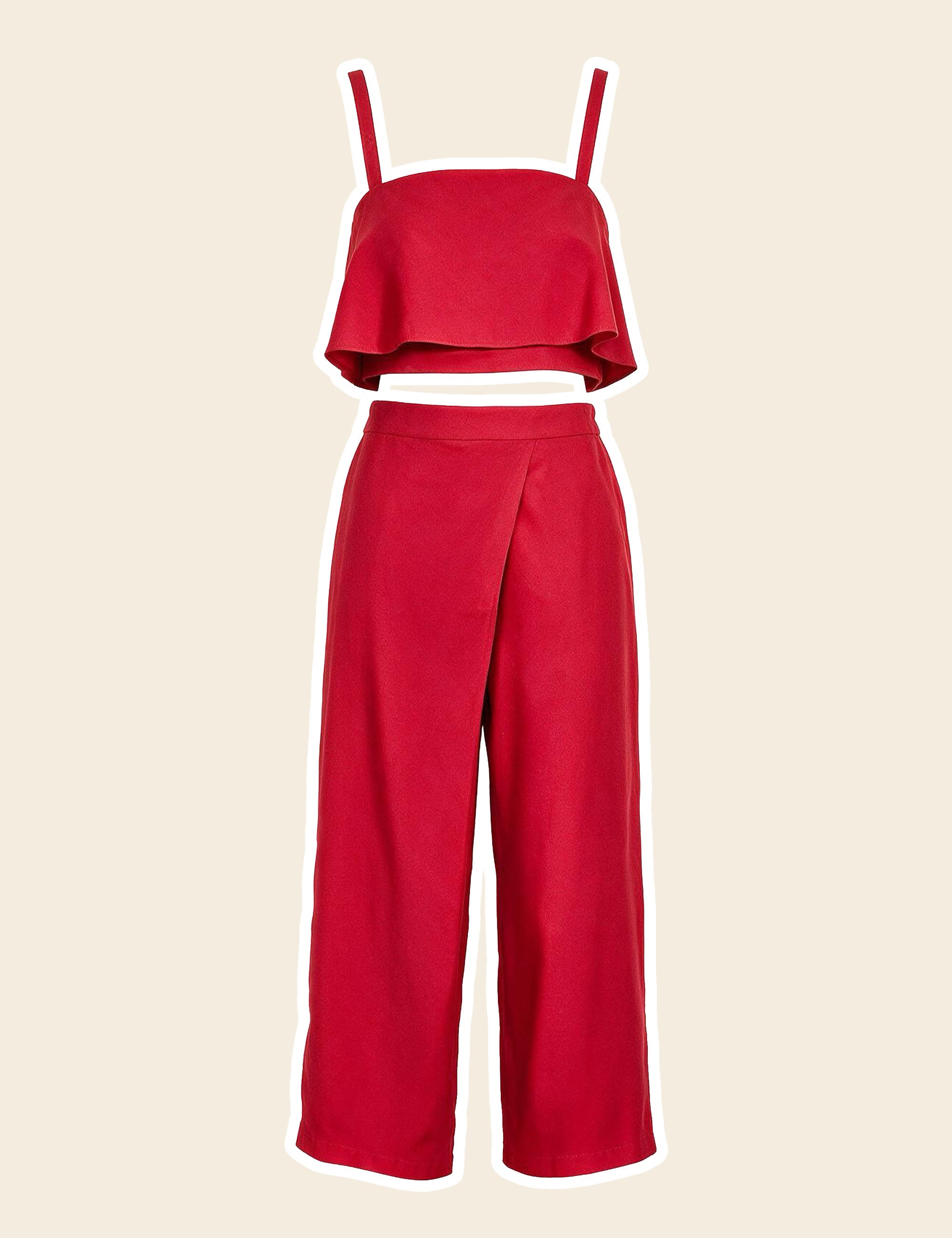 Conjunto Livia Alfaiataria Vermelho