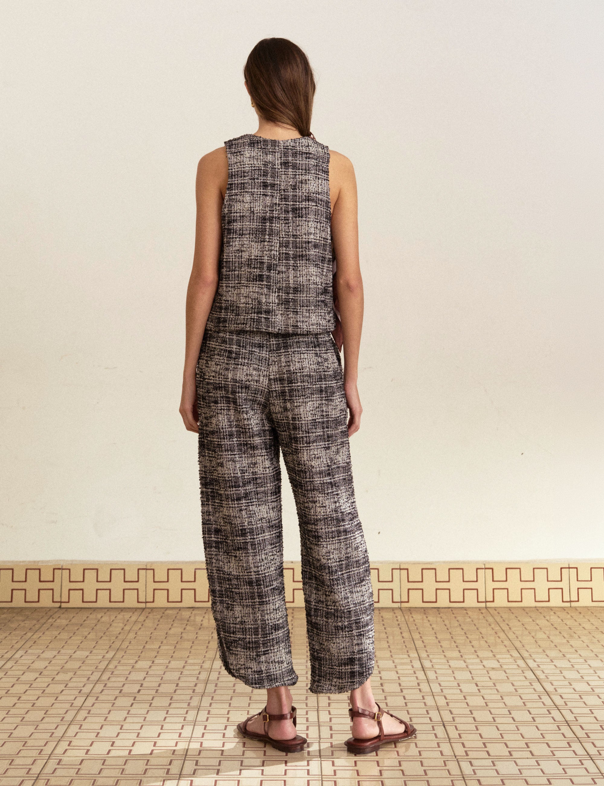 Conjunto Elle Tweed Preto