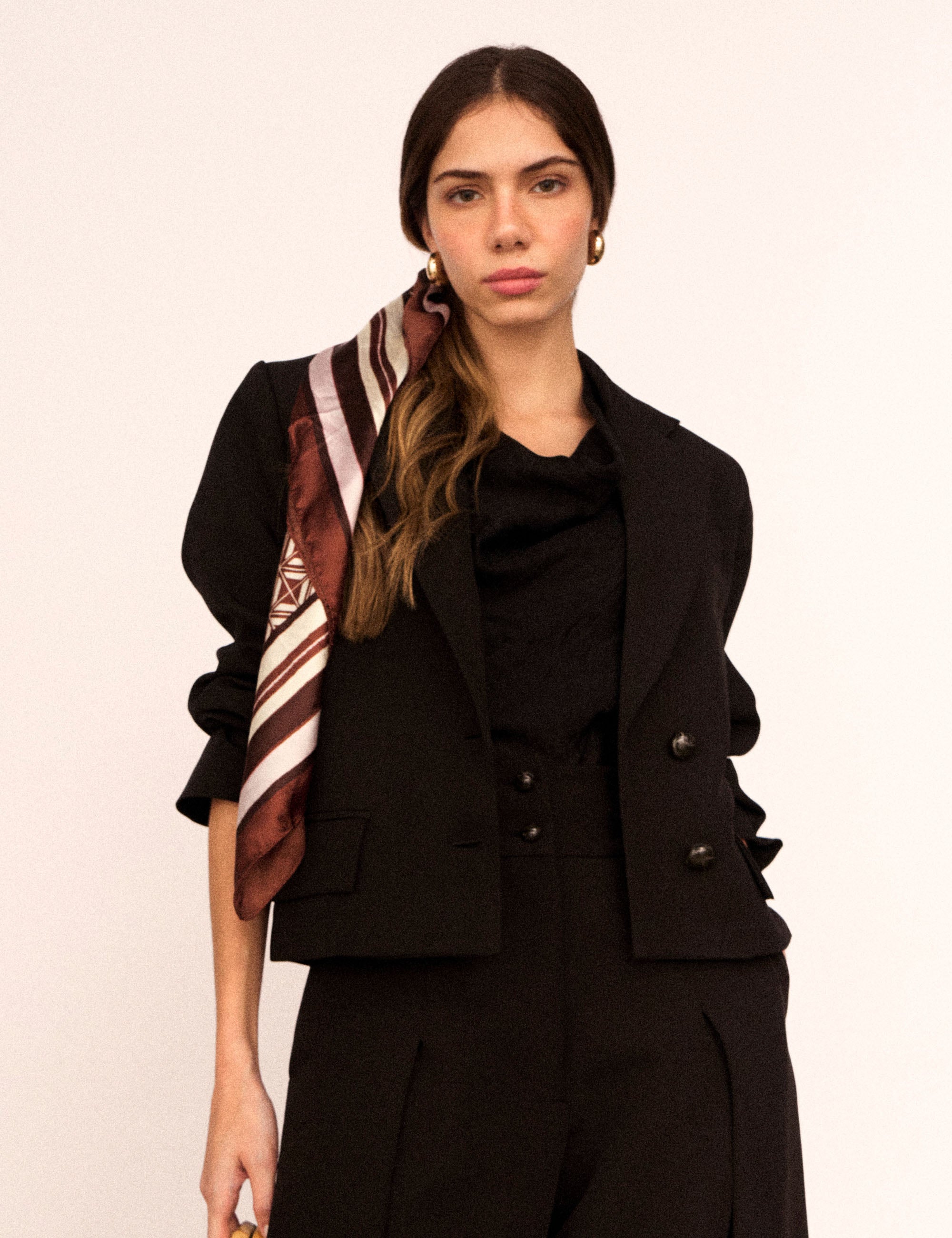 Blazer Karina Alfaiataria Preto