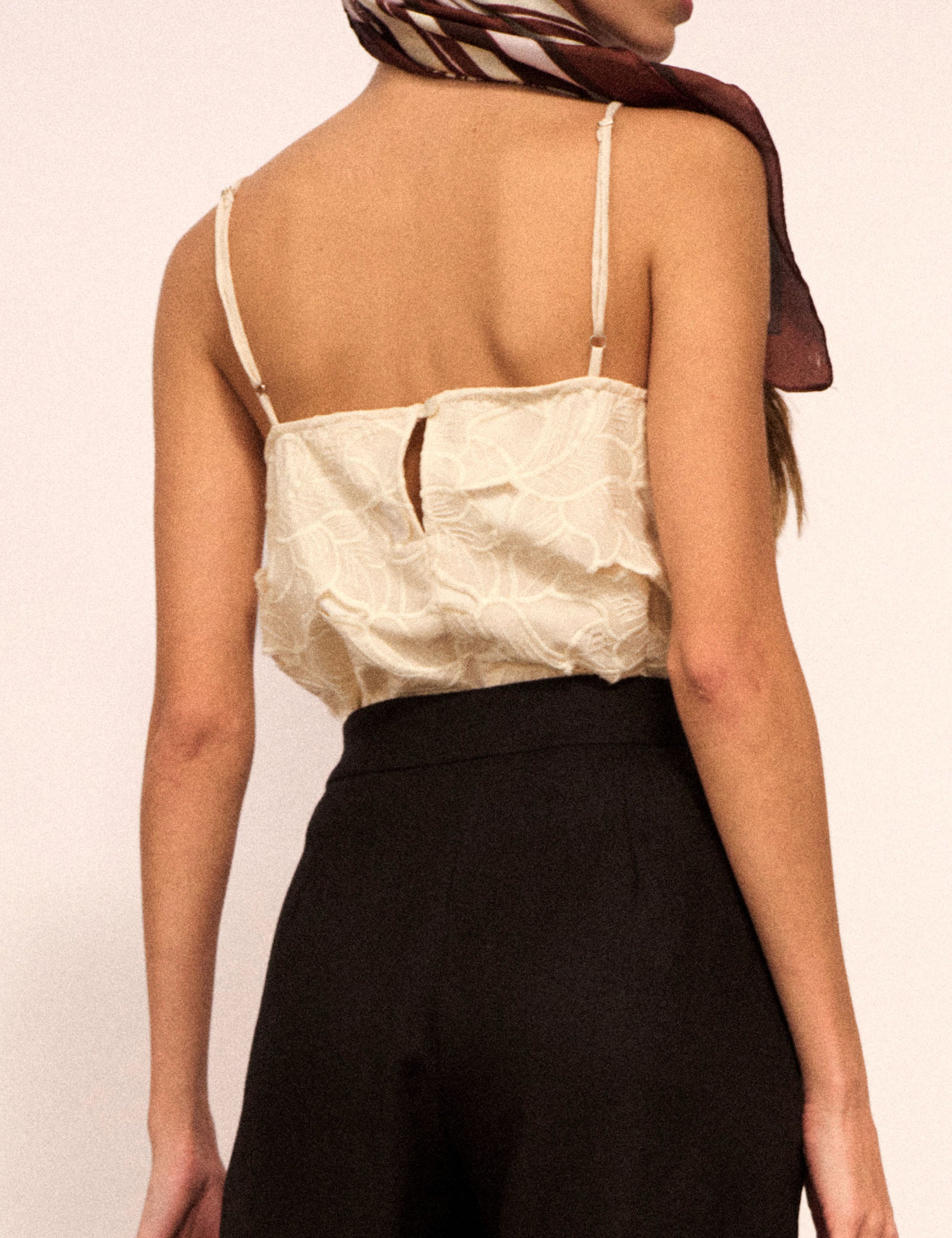 Blusa Leticia Voil Marfim