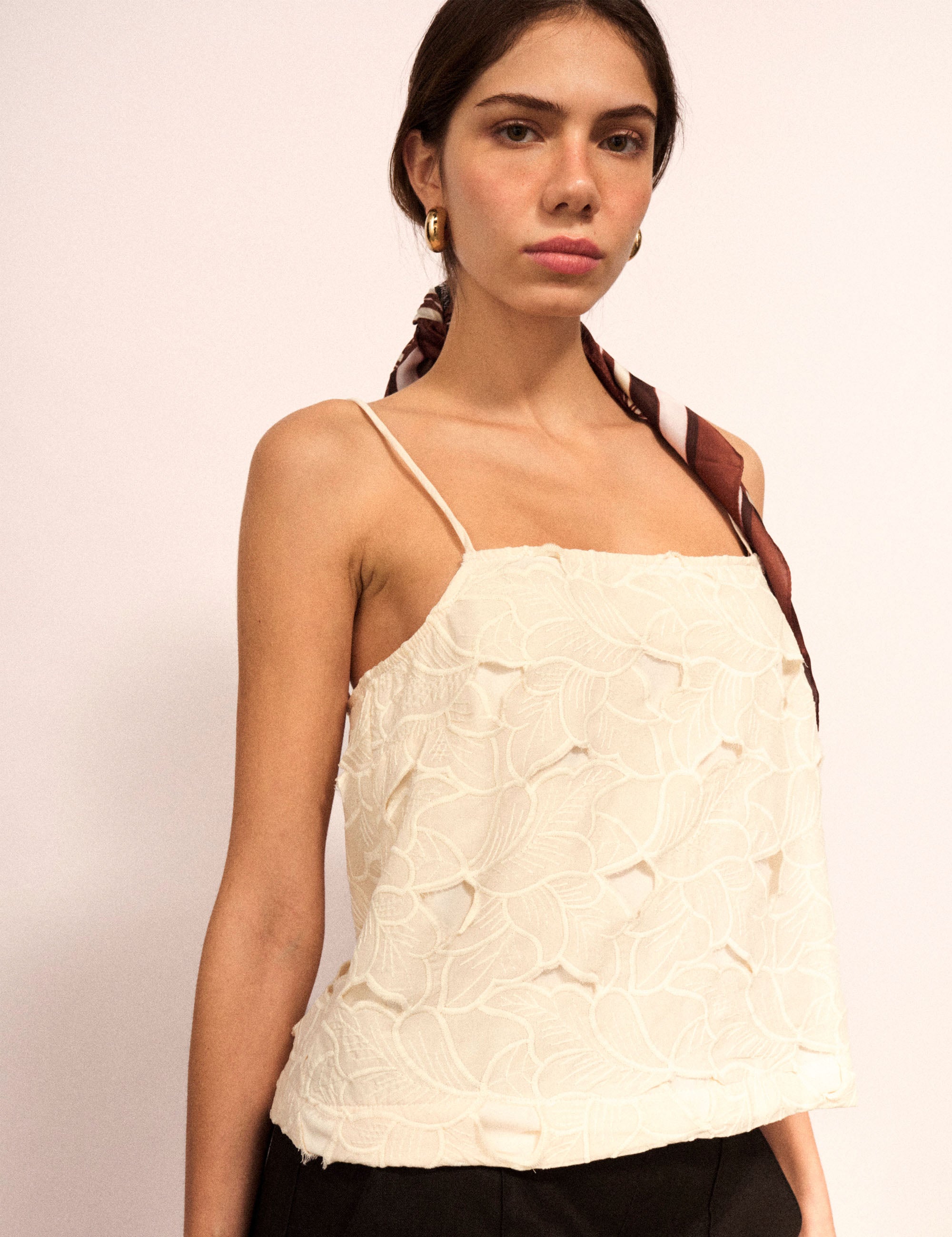 Blusa Leticia Voil Marfim