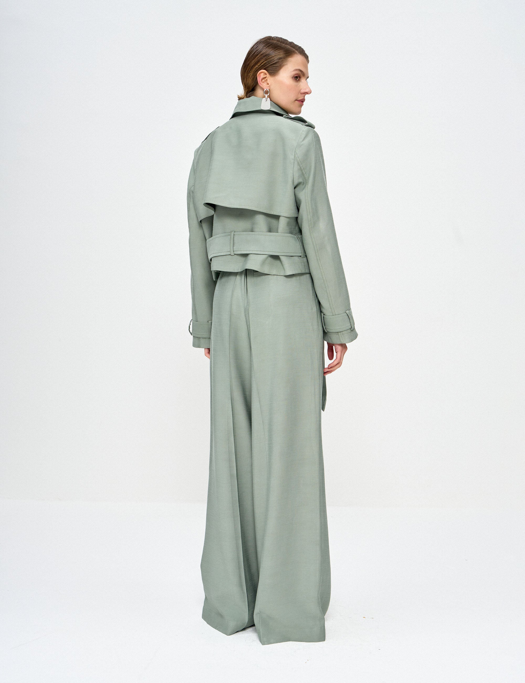 Jaqueta Cecília Viscose Oliva