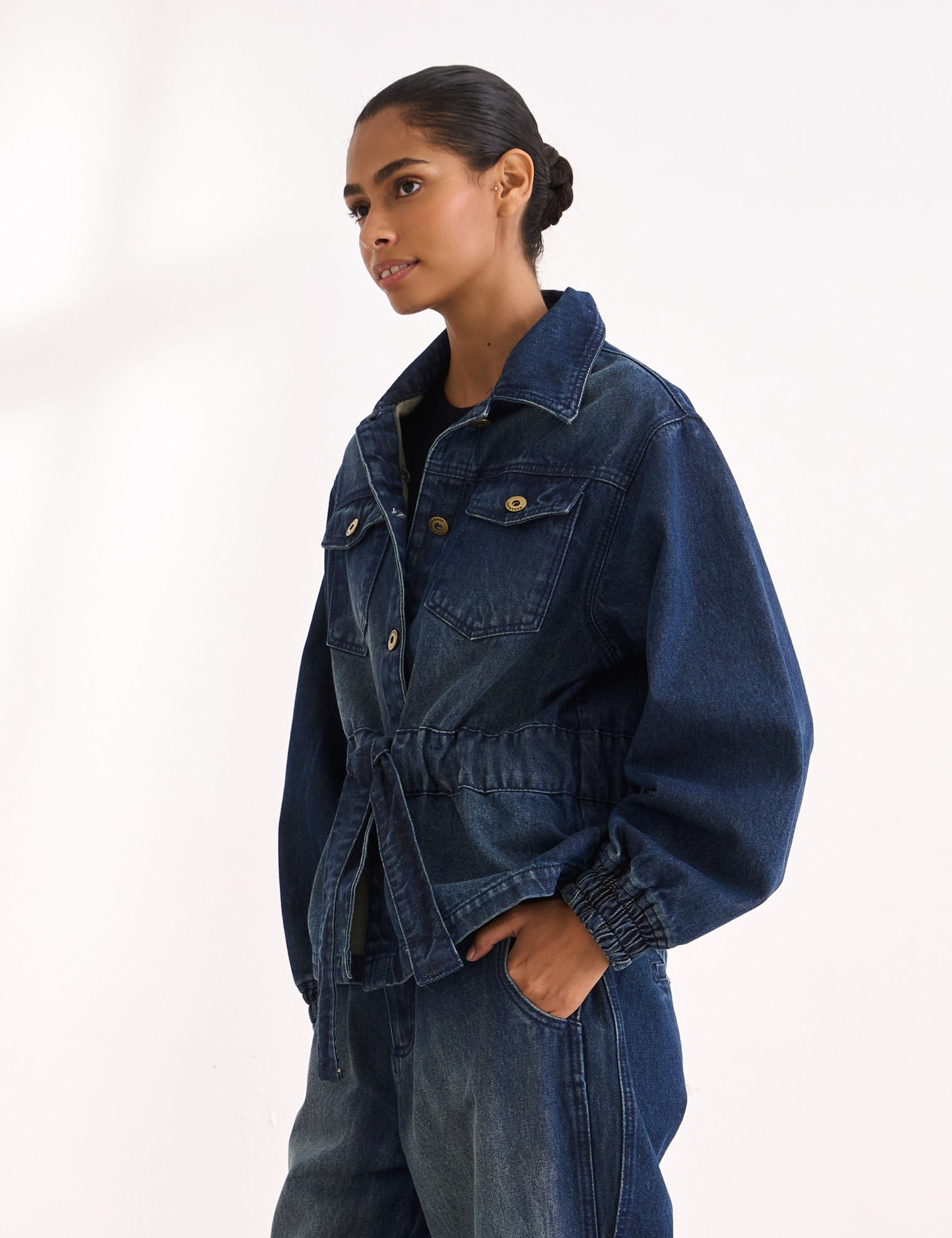 Jaqueta Emma Denim Médio