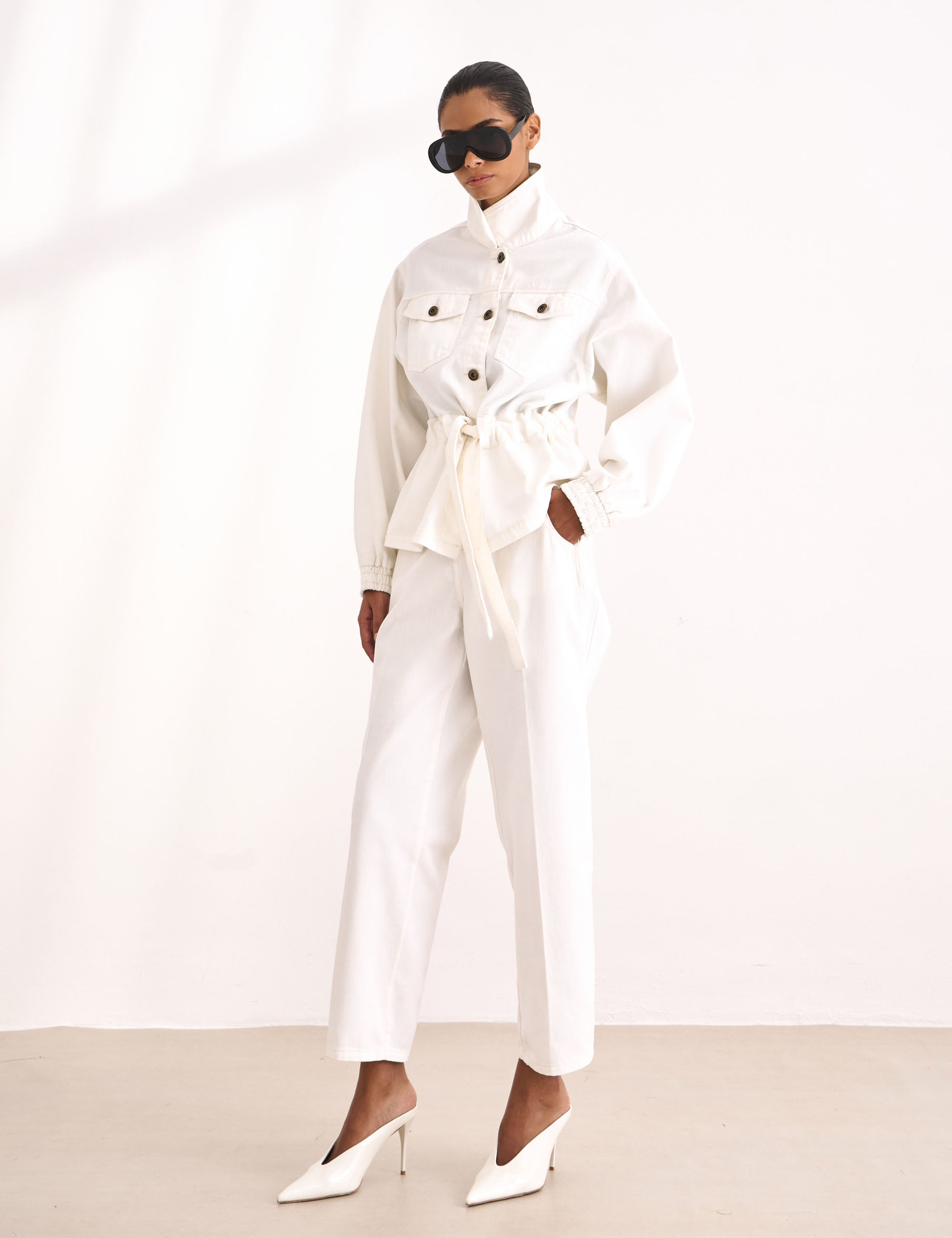 Jaqueta Emma Denim Off White