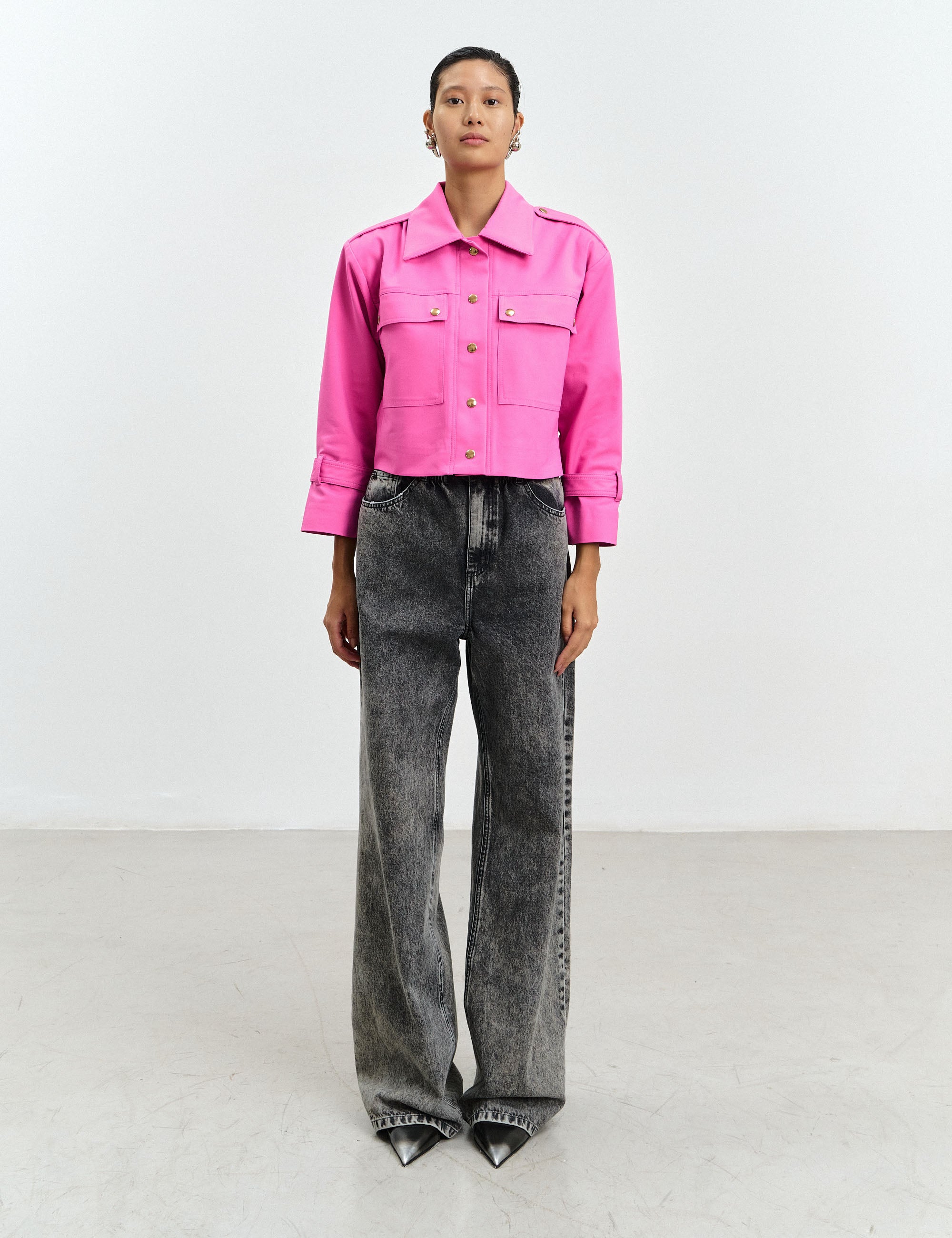 Jaqueta Fiorella Alfaiataria Rosa