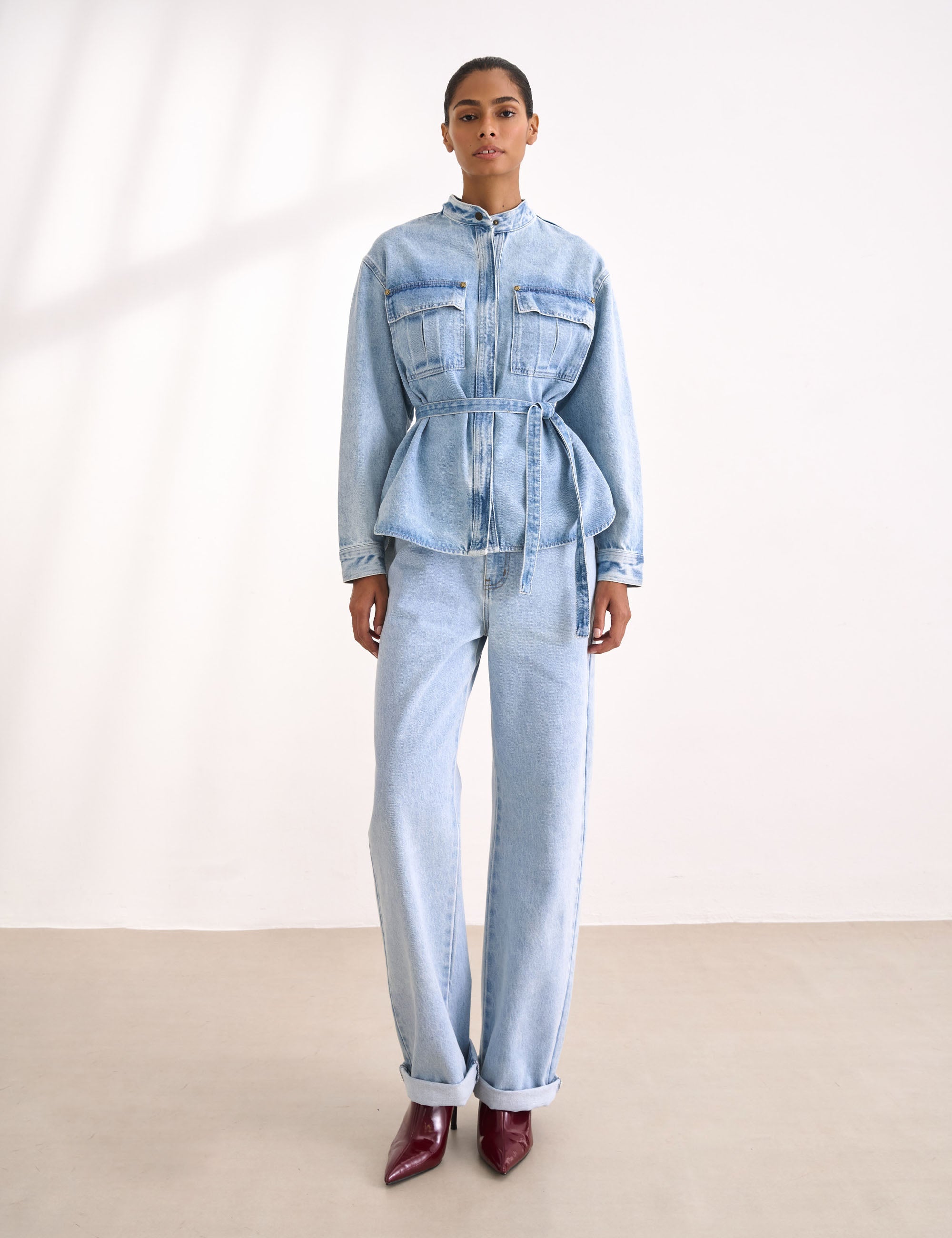 Jacket Luna Denim Claro