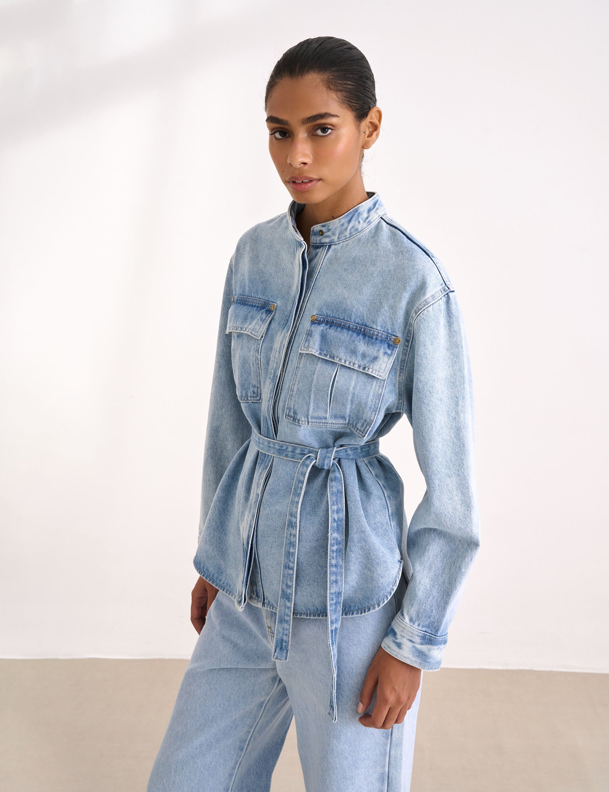 Jacket Luna Denim Claro