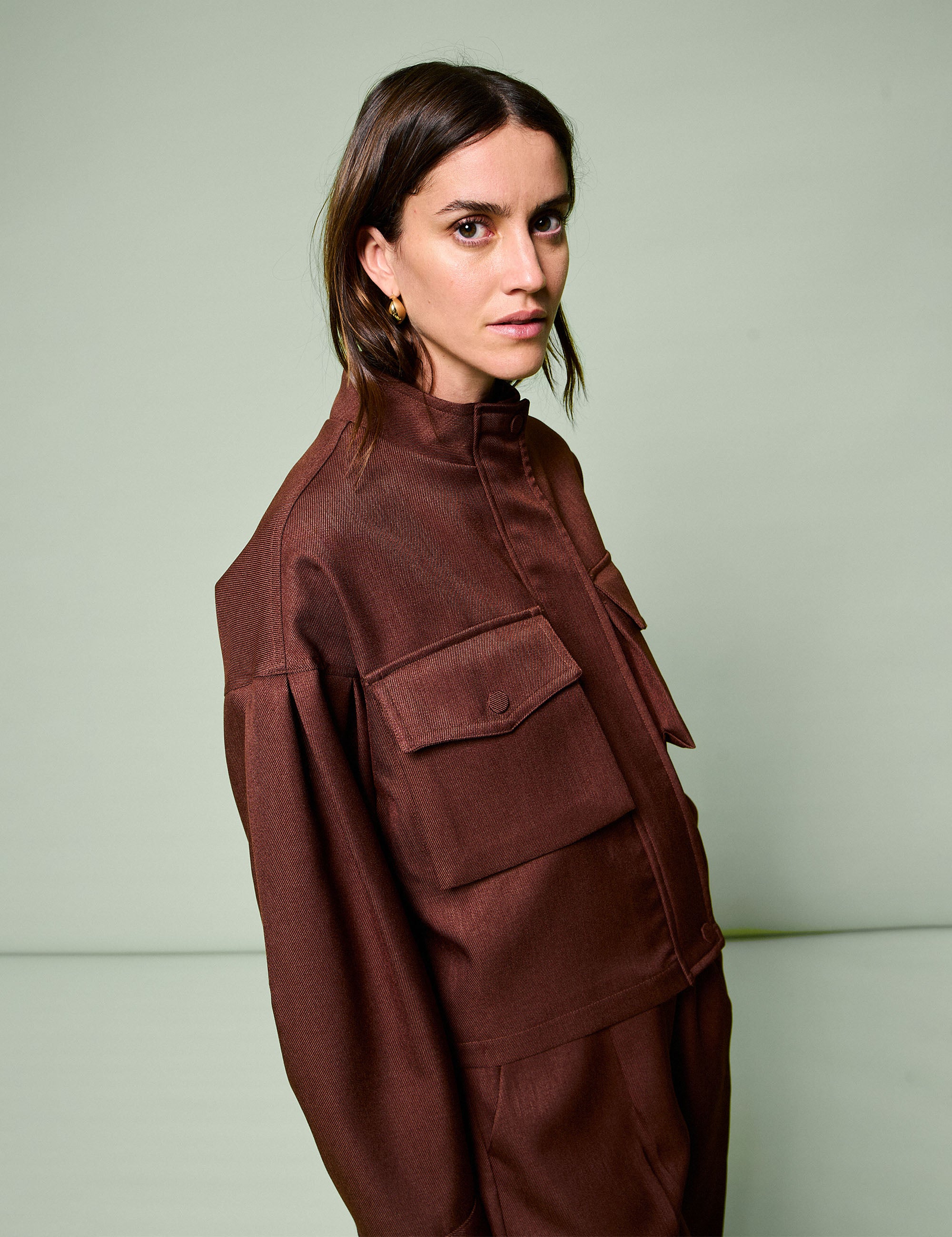 Jaqueta Normandia Alfaiataria Marrom