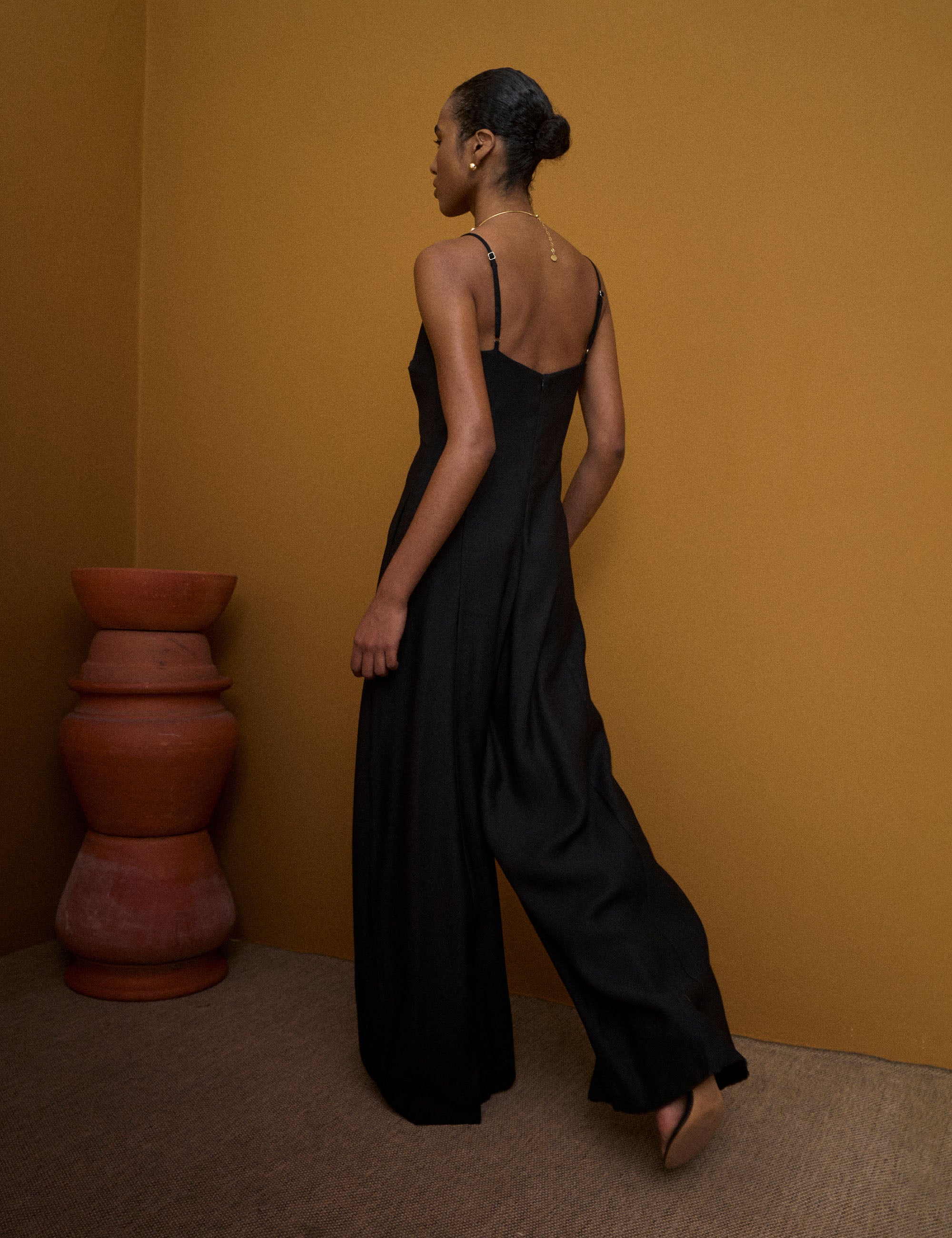 Macacão Leslie Viscose Off White